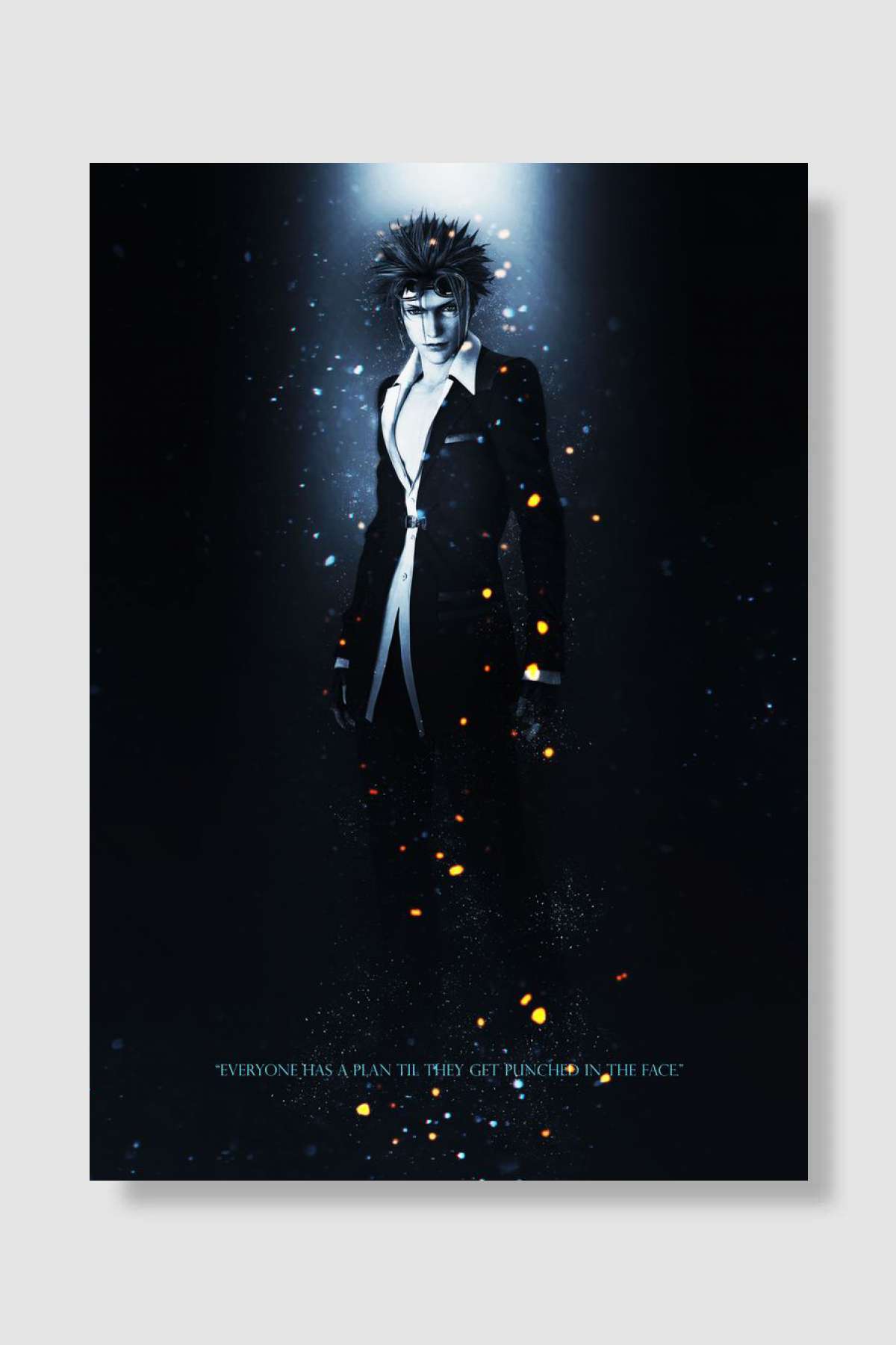 Final Fantasy Oyun Poster Çerçevesiz Yüksek Kalite Oyun Afiş Duvar Poster