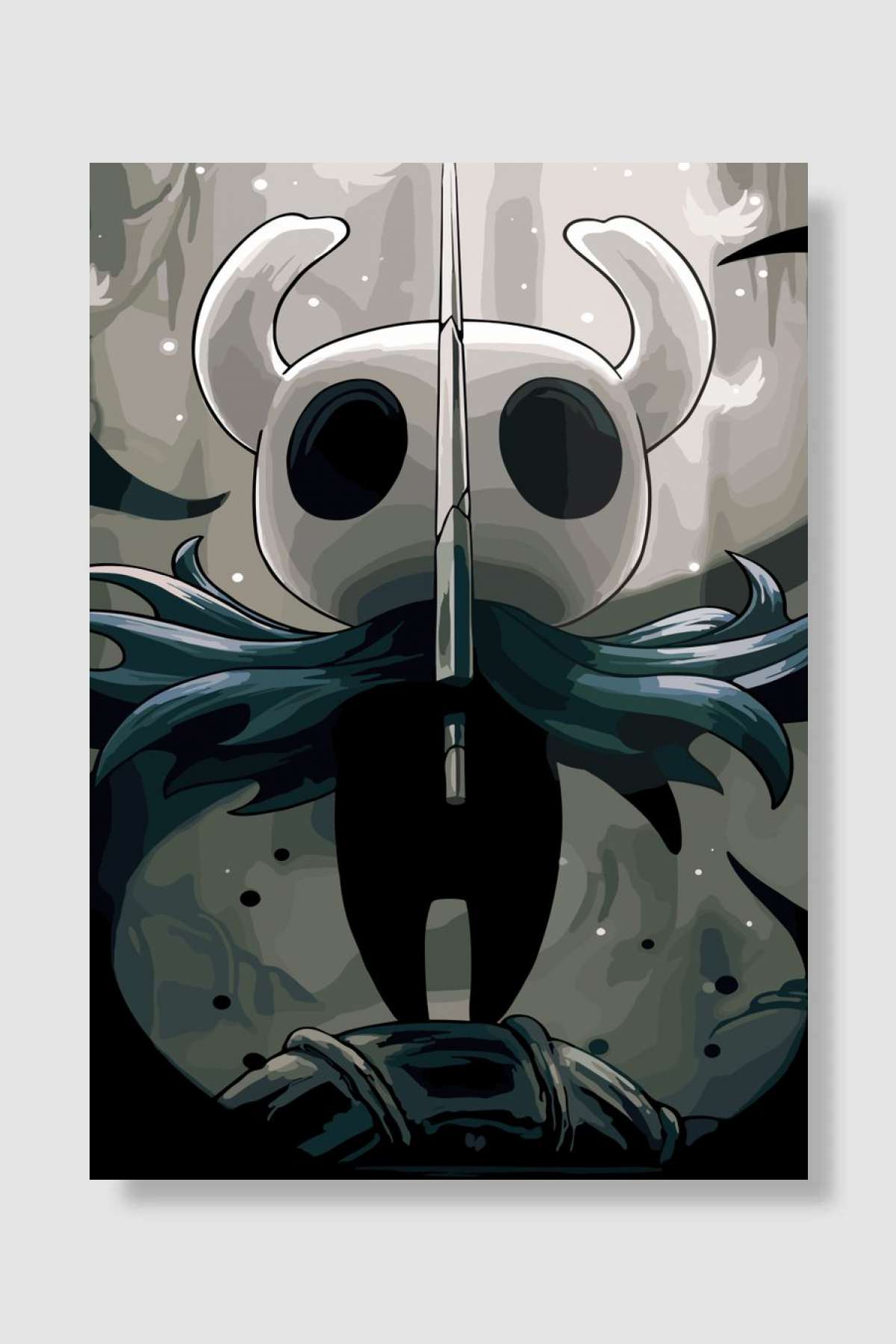 Hollow knight game gaming Oyun Poster Çerçevesiz Yüksek Kalite Oyun Afiş Duvar Poster