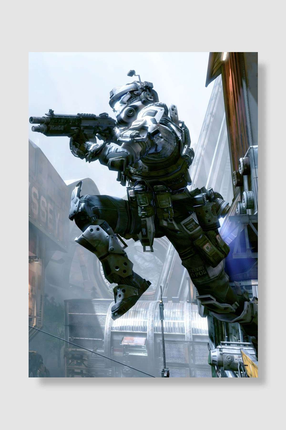 Titanfall 2 Oyun Poster Çerçevesiz Yüksek Kalite Oyun Afiş Duvar Poster