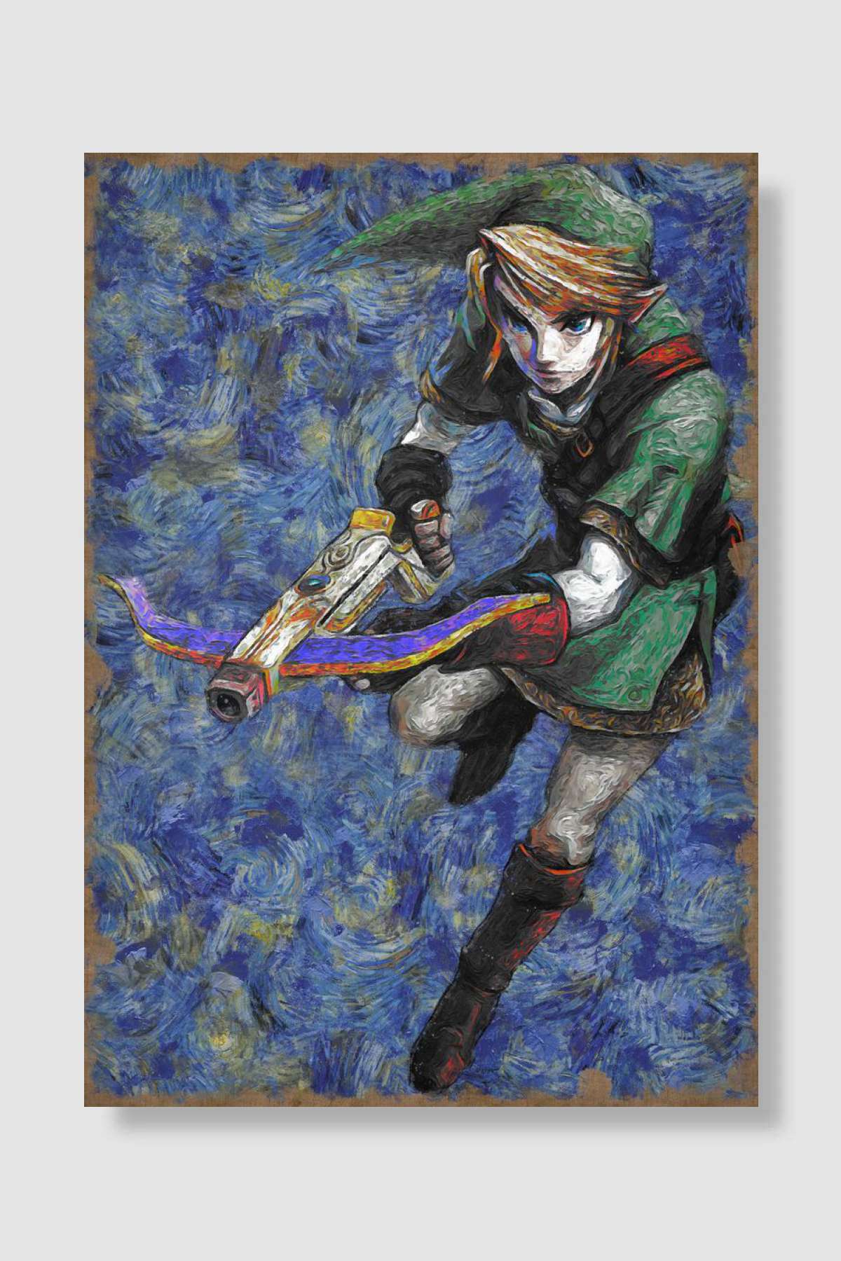 The Legend of Zelda Oyun Poster Çerçevesiz Yüksek Kalite Oyun Afiş Duvar Poster