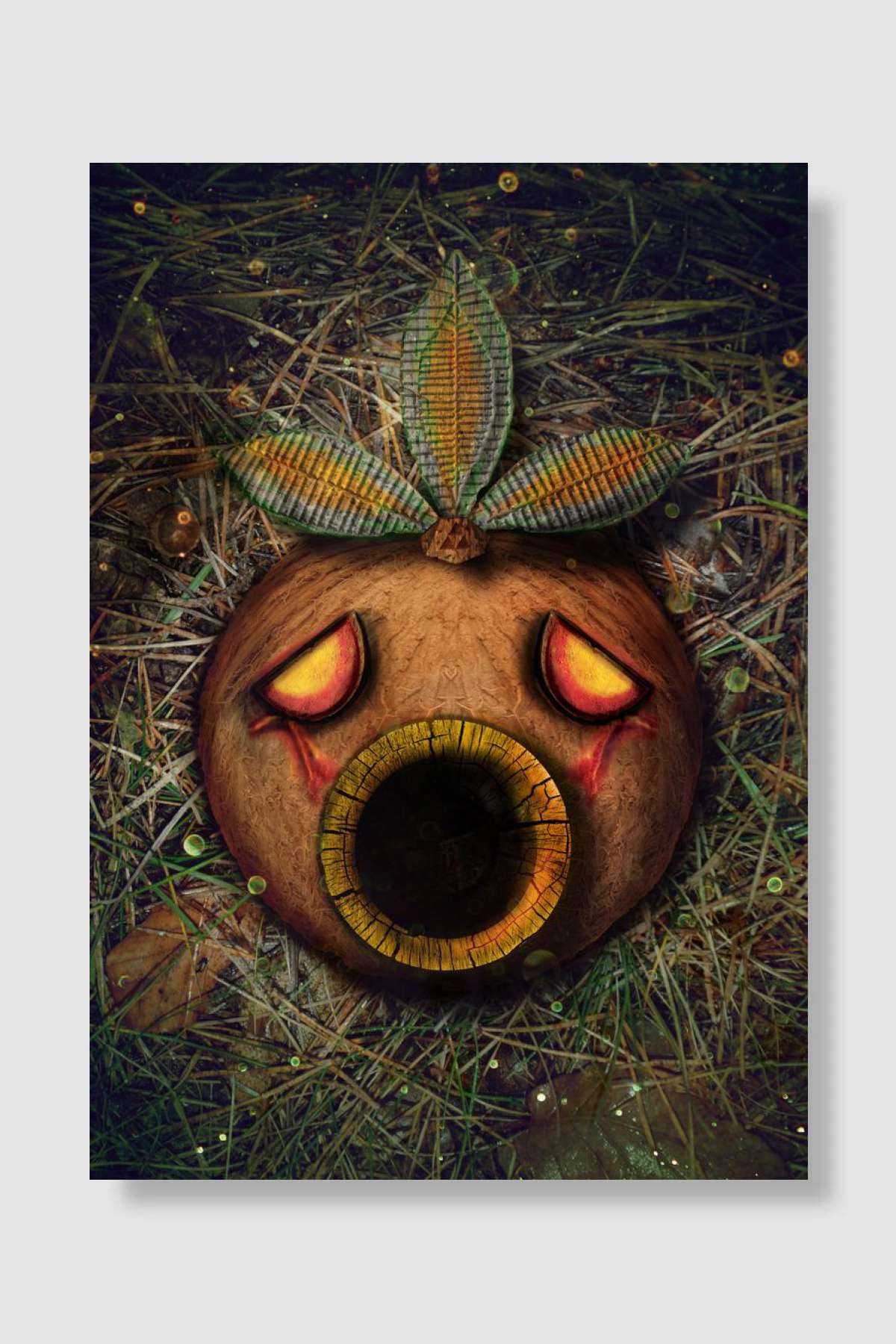 DEKU MASK Oyun Poster Çerçevesiz Yüksek Kalite Oyun Afiş Duvar Poster