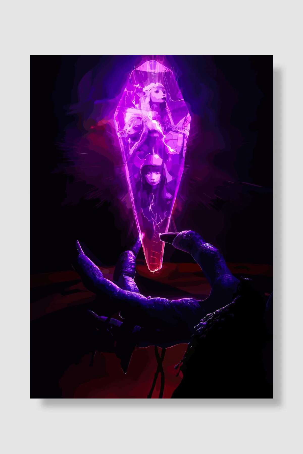 The Dark Crystal Oyun Poster Çerçevesiz Yüksek Kalite Oyun Afiş Duvar Poster