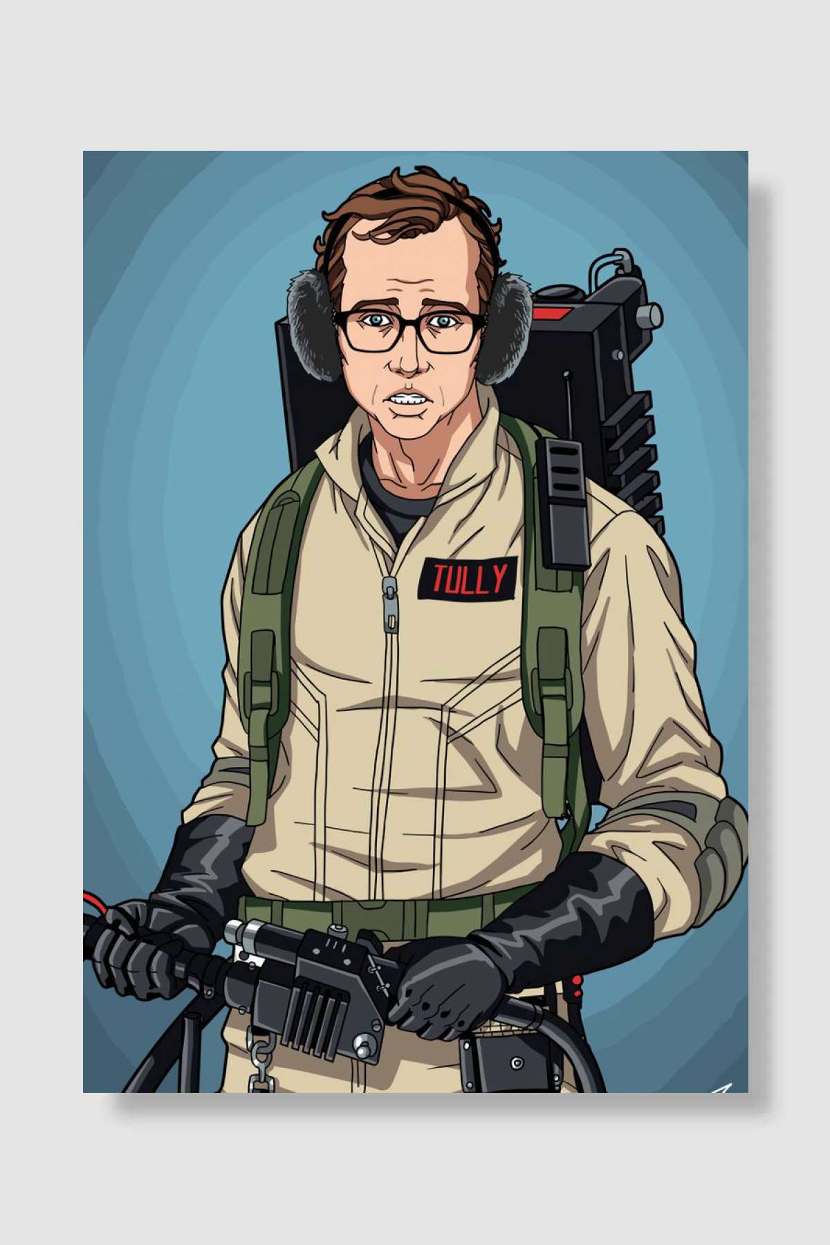 Ghostbusters Oyun Poster Çerçevesiz Yüksek Kalite Oyun Afiş Duvar Poster