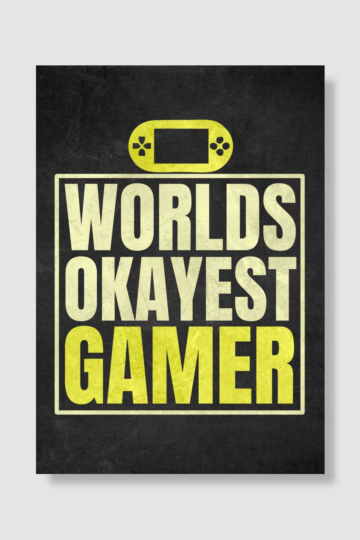 Gamer Funny Gift Idea Oyun Poster Çerçevesiz Yüksek Kalite Oyun Afiş Duvar Poster