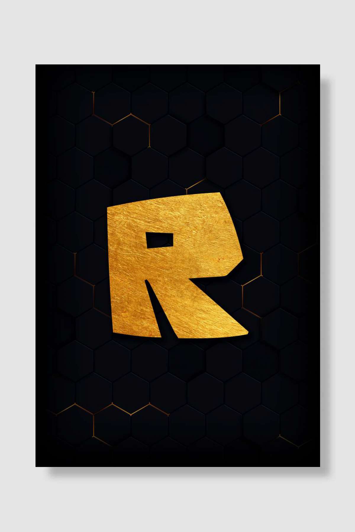 Roblox Gold Framed Oyun Poster Çerçevesiz Yüksek Kalite Oyun Afiş Duvar Poster - En İyi Fiyatlarla