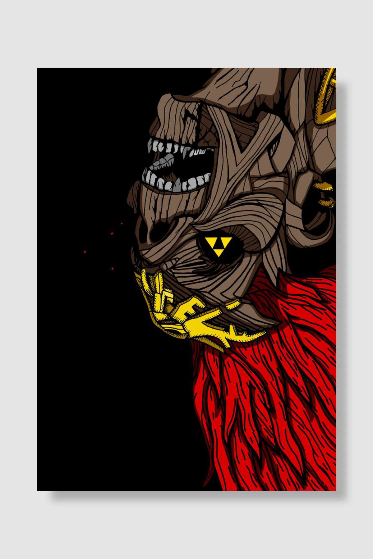 Ganon Oyun Poster Çerçevesiz Yüksek Kalite Oyun Afiş Duvar Poster