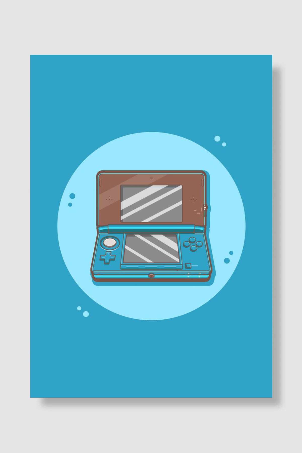 Nintendo 3DS Oyun Poster Çerçevesiz Yüksek Kalite Oyun Afiş Duvar Poster