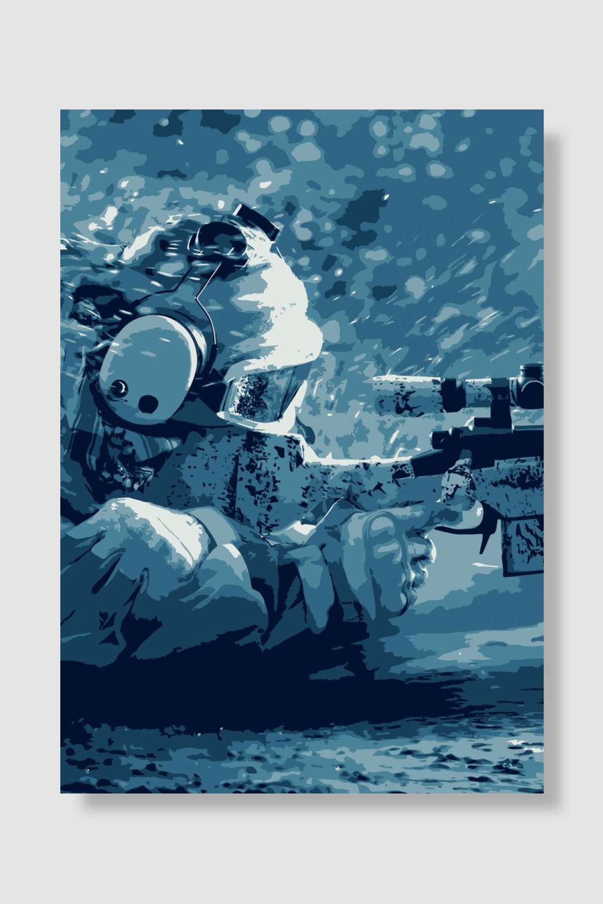 Call Of Duty Oyun Poster Çerçevesiz Yüksek Kalite Oyun Afiş Duvar Poster