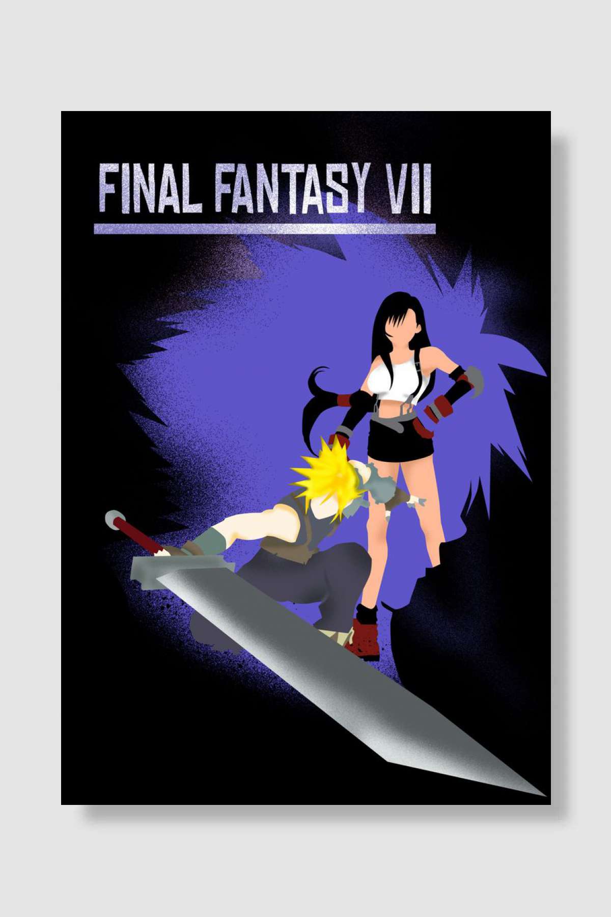 dynamic duo final fantasy Oyun Poster Çerçevesiz Yüksek Kalite Oyun Afiş Duvar Poster