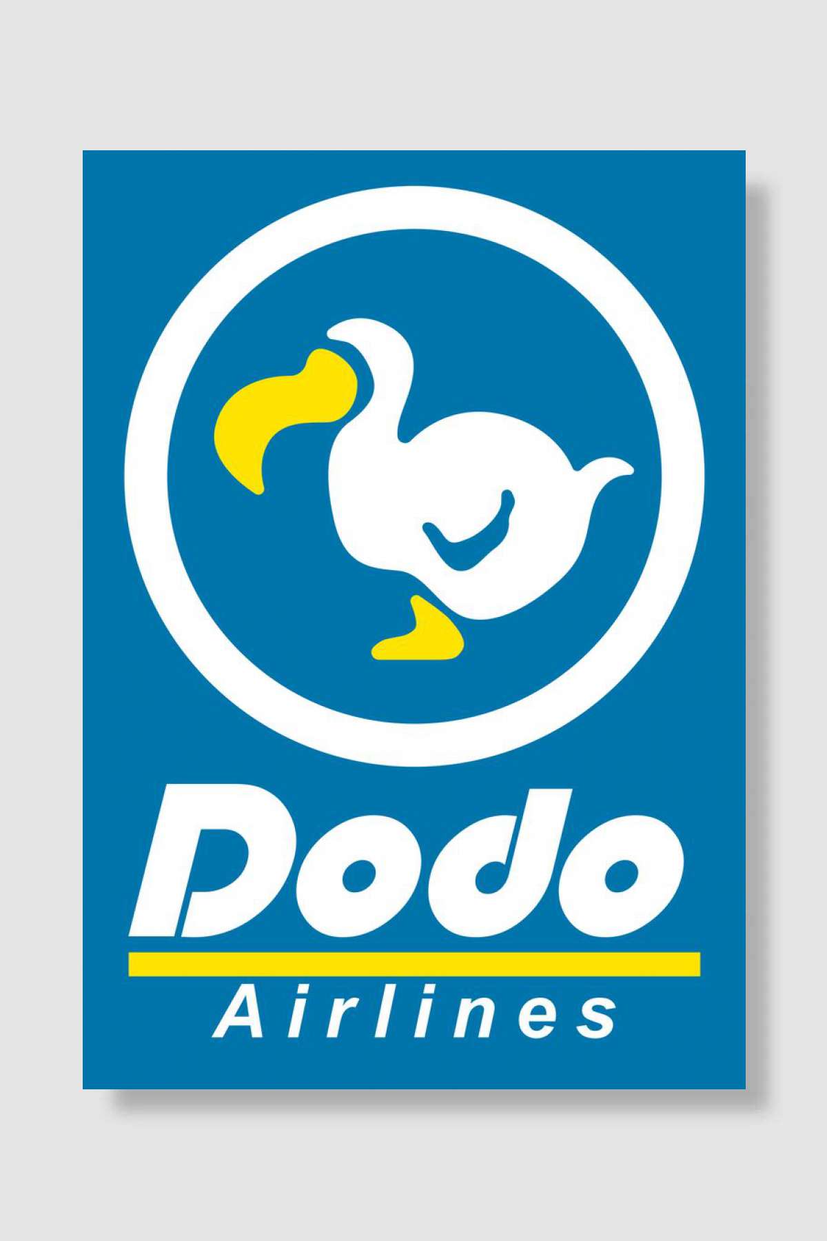 Dodo Airlines Oyun Poster Çerçevesiz Yüksek Kalite Oyun Afiş Duvar Poster
