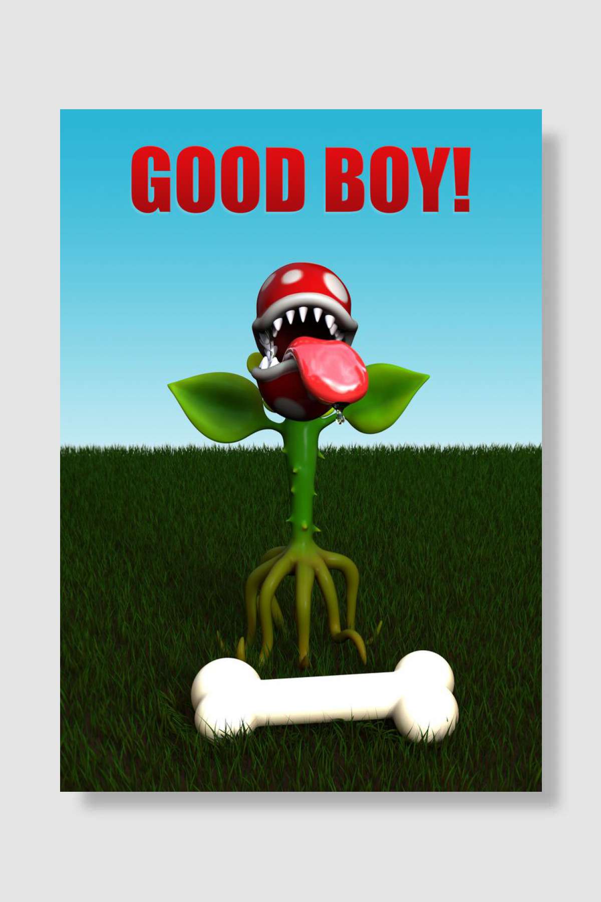 Good Boy!! Modeled in Zbrush, render in Keyshot, edited ... Oyun Poster Çerçevesiz Yüksek Kalite Oyun Afiş Duvar Poster - En İyi Fiyatlarla