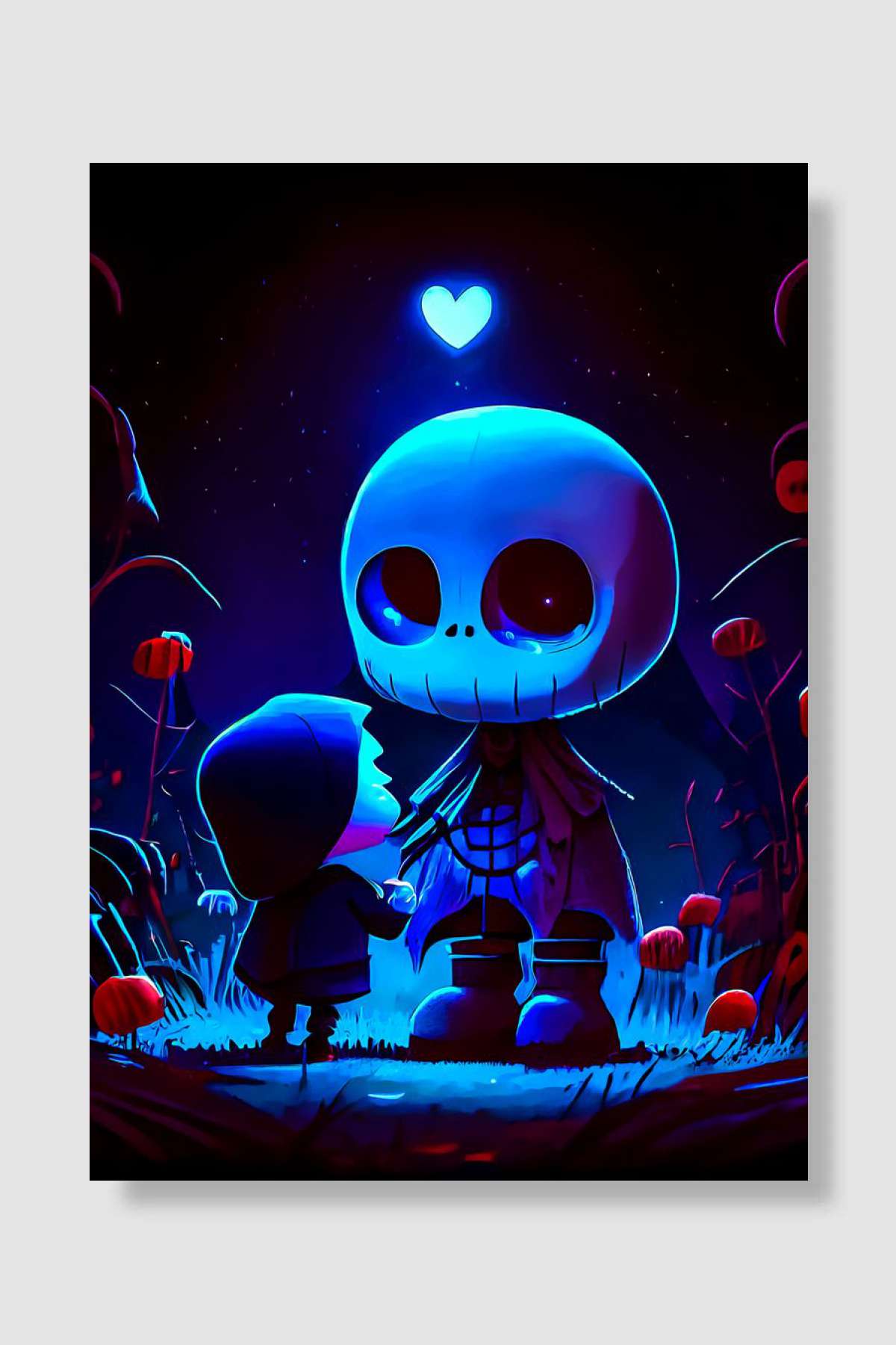 Cute Love Oyun Poster Çerçevesiz Yüksek Kalite Oyun Afiş Duvar Poster