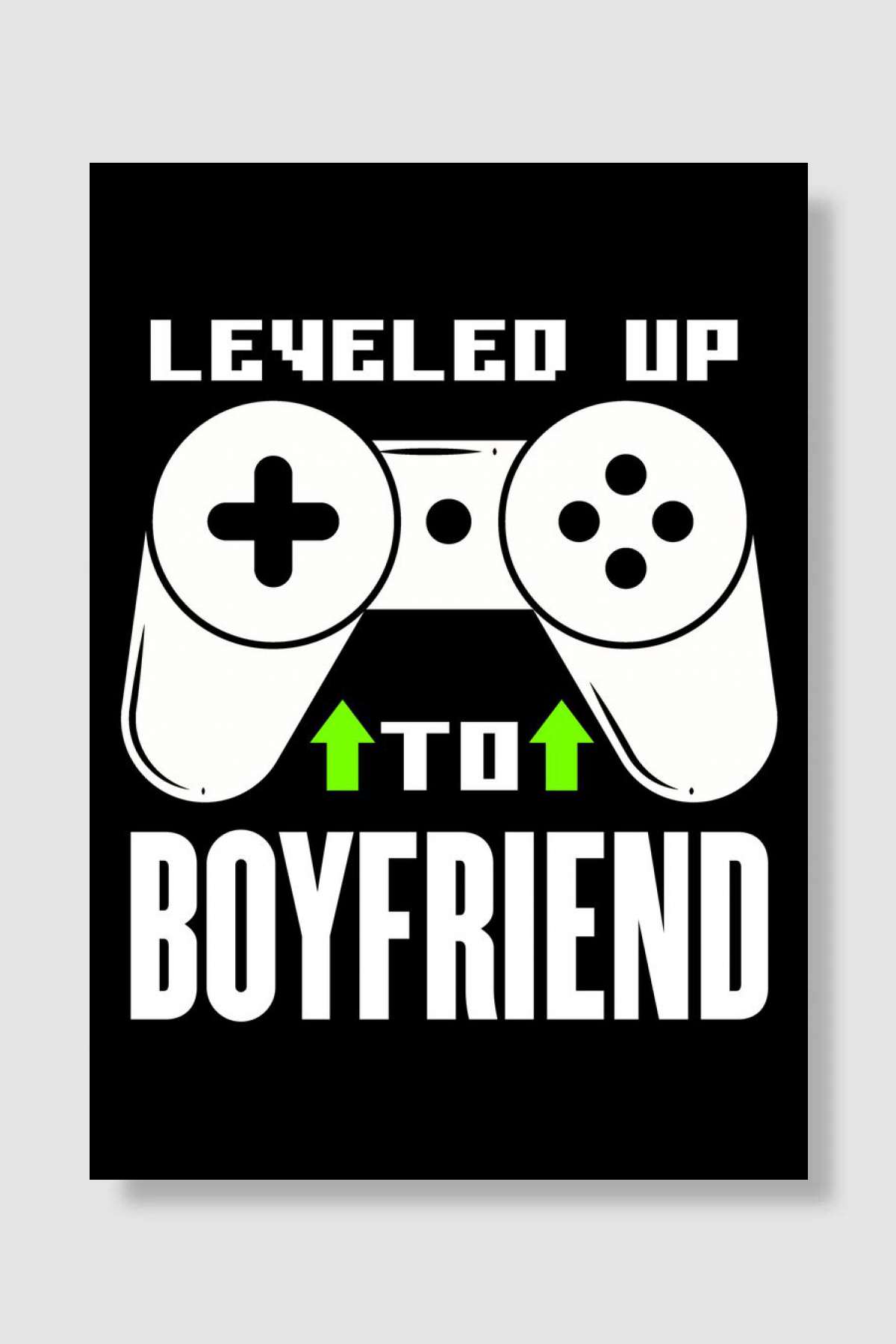 girlfriend boyfriend funny Oyun Poster Çerçevesiz Yüksek Kalite Oyun Afiş Duvar Poster