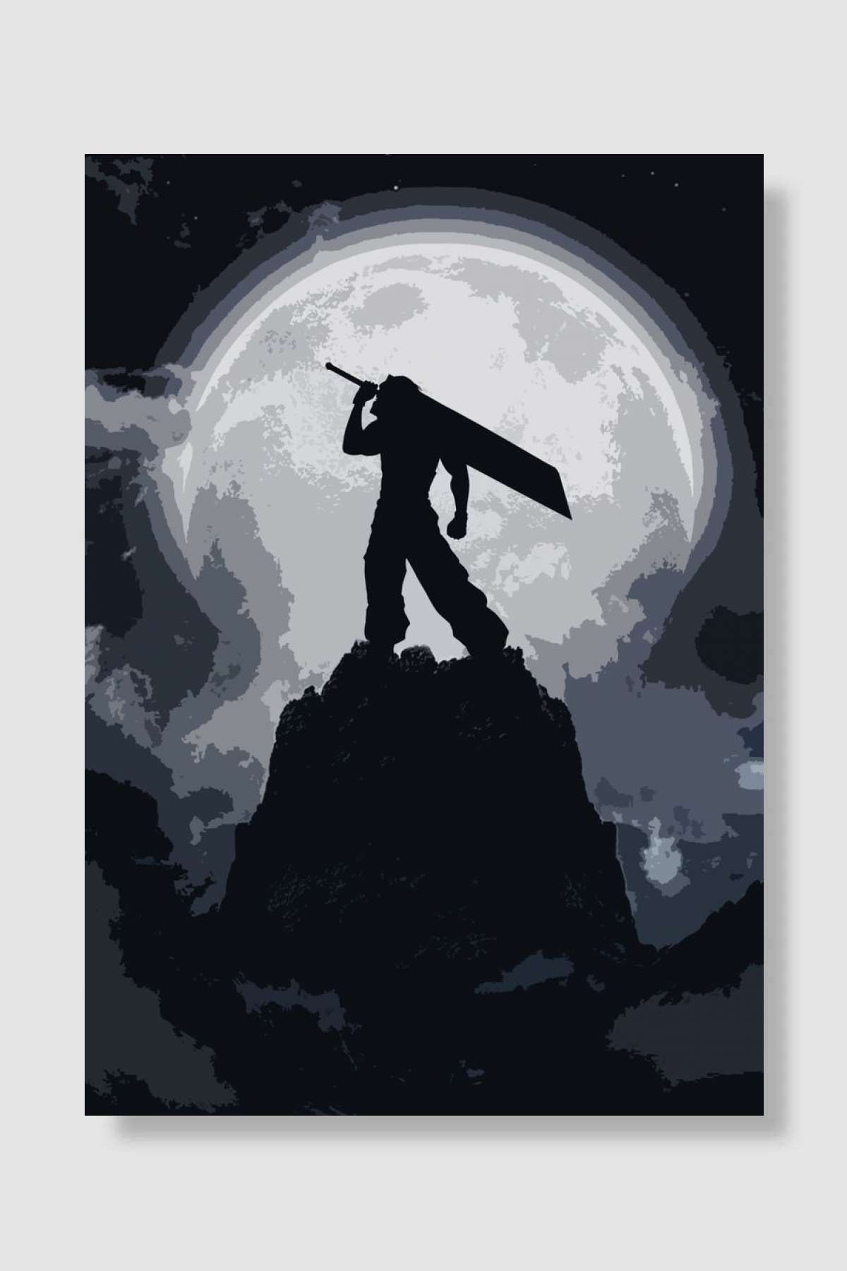 Moon Fight 11 Oyun Poster Çerçevesiz Yüksek Kalite Oyun Afiş Duvar Poster