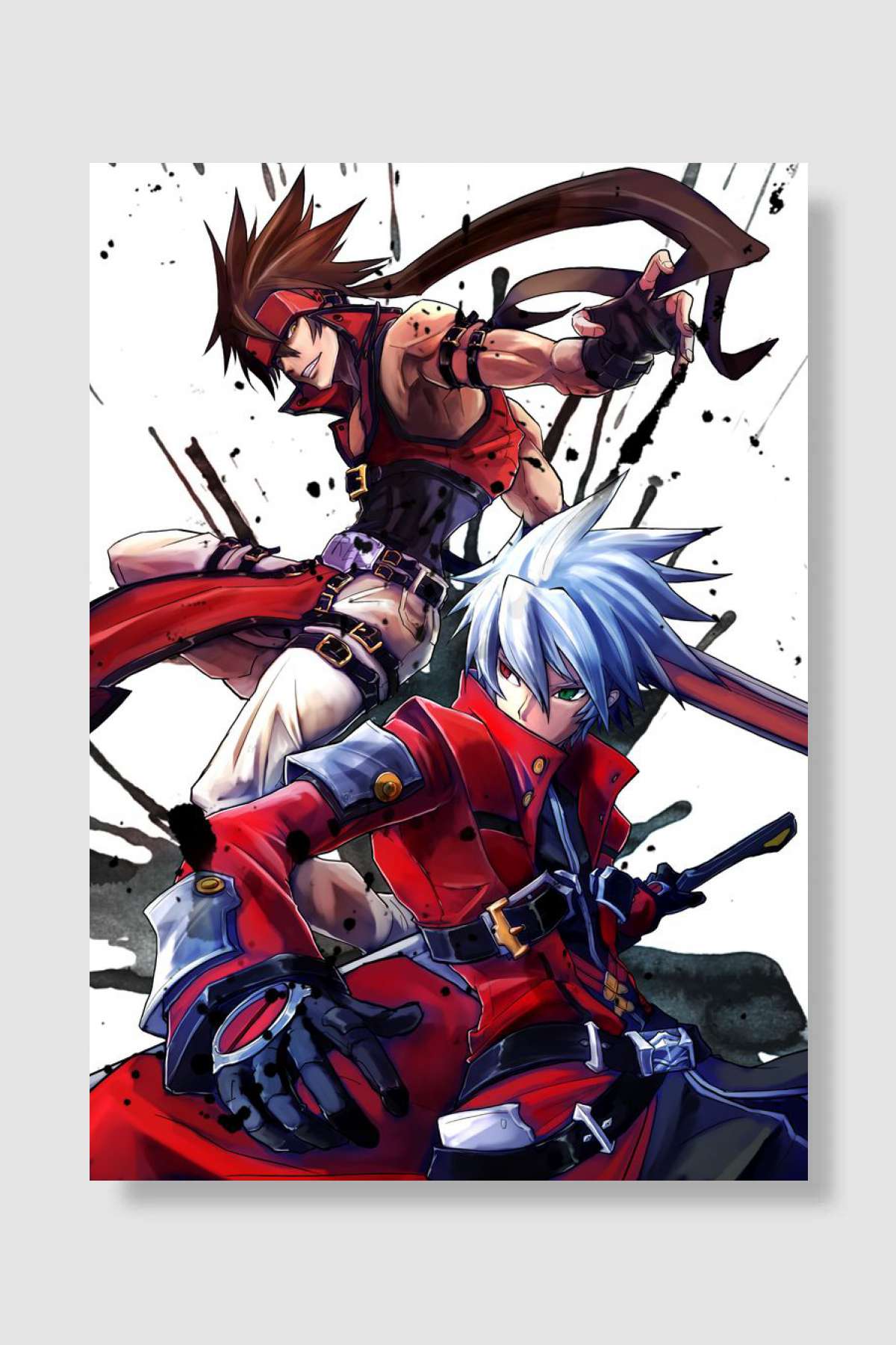 guilty gear strive Oyun Poster Çerçevesiz Yüksek Kalite Oyun Afiş Duvar Poster
