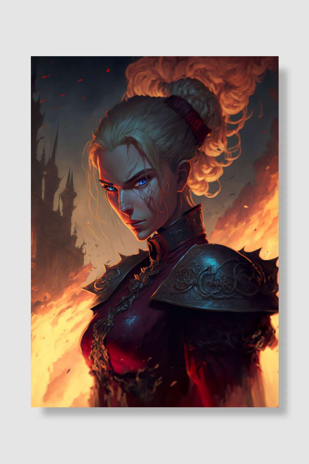 Watch The Empire Burn Oyun Poster Çerçevesiz Yüksek Kalite Oyun Afiş Duvar Poster - En İyi Fiyatlarla