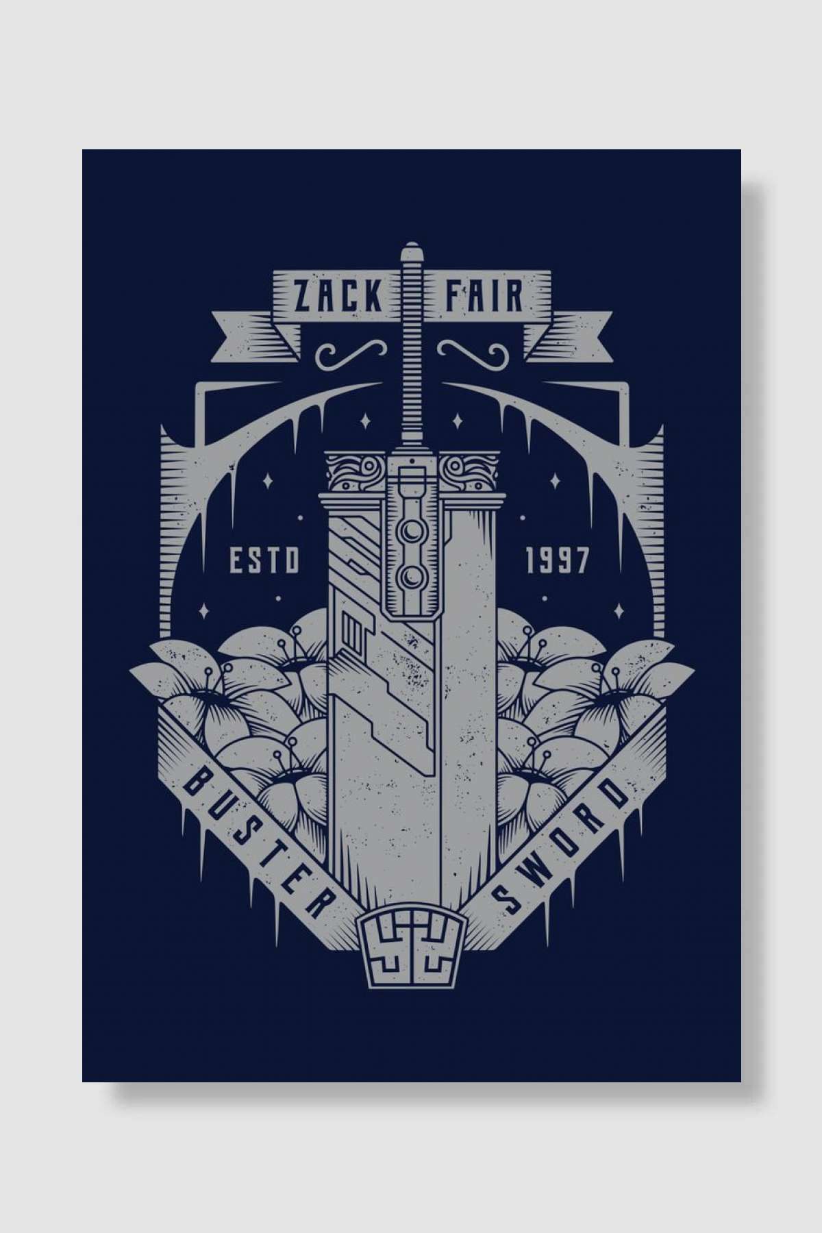 First Class Sword Oyun Poster Çerçevesiz Yüksek Kalite Oyun Afiş Duvar Poster