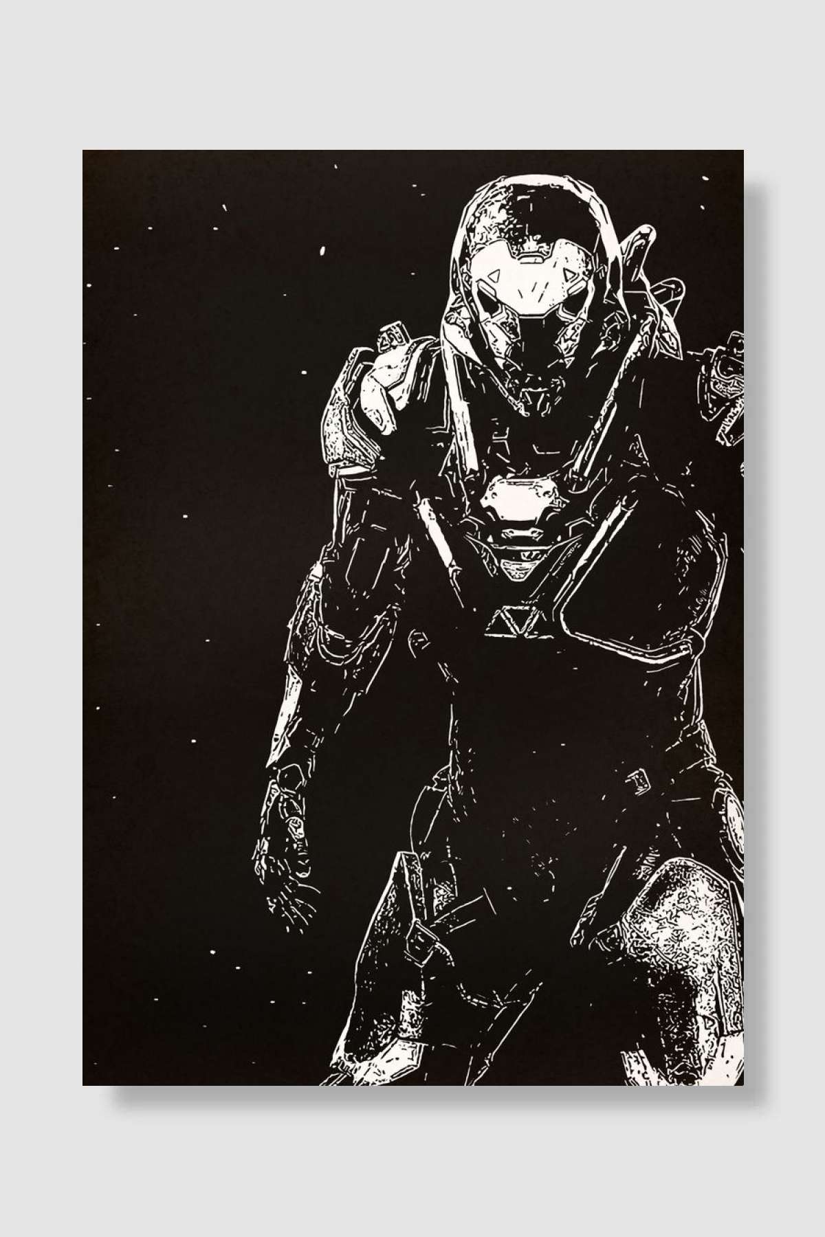 Anthem Oyun Poster Çerçevesiz Yüksek Kalite Oyun Afiş Duvar Poster - En İyi Fiyatlarla