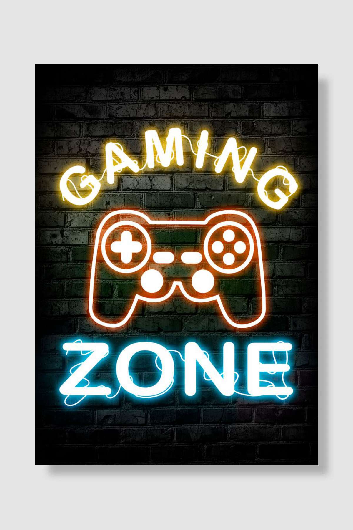 Gaming Zone Oyun Poster Çerçevesiz Yüksek Kalite Oyun Afiş Duvar Poster - En İyi Fiyatlarla