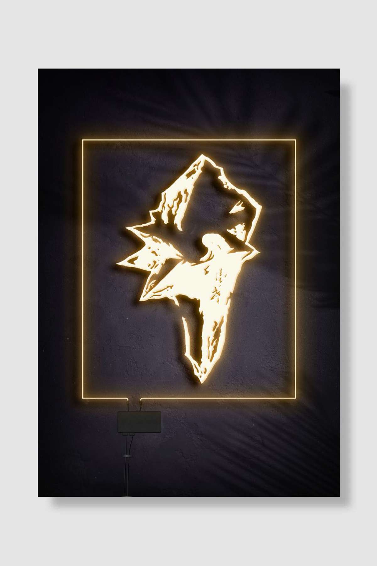 Final Fantasy IX 9 Neon Oyun Poster Çerçevesiz Yüksek Kalite Oyun Afiş Duvar Poster