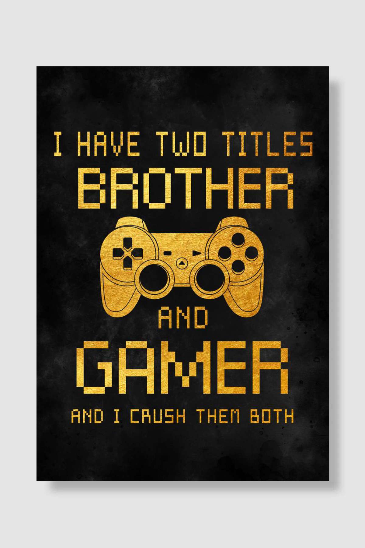 I have two titles brother Oyun Poster Çerçevesiz Yüksek Kalite Oyun Afiş Duvar Poster