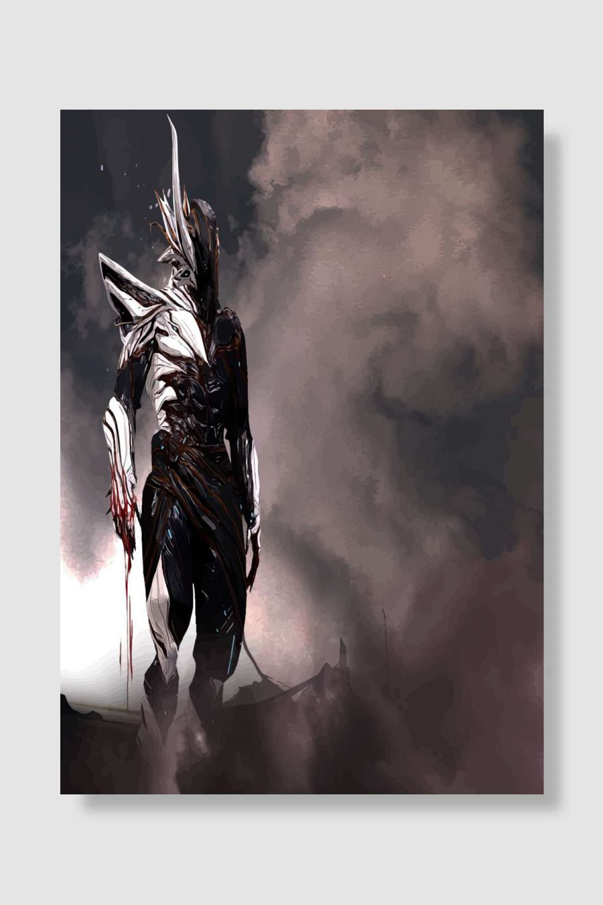 warframe Oyun Poster Çerçevesiz Yüksek Kalite Oyun Afiş Duvar Poster
