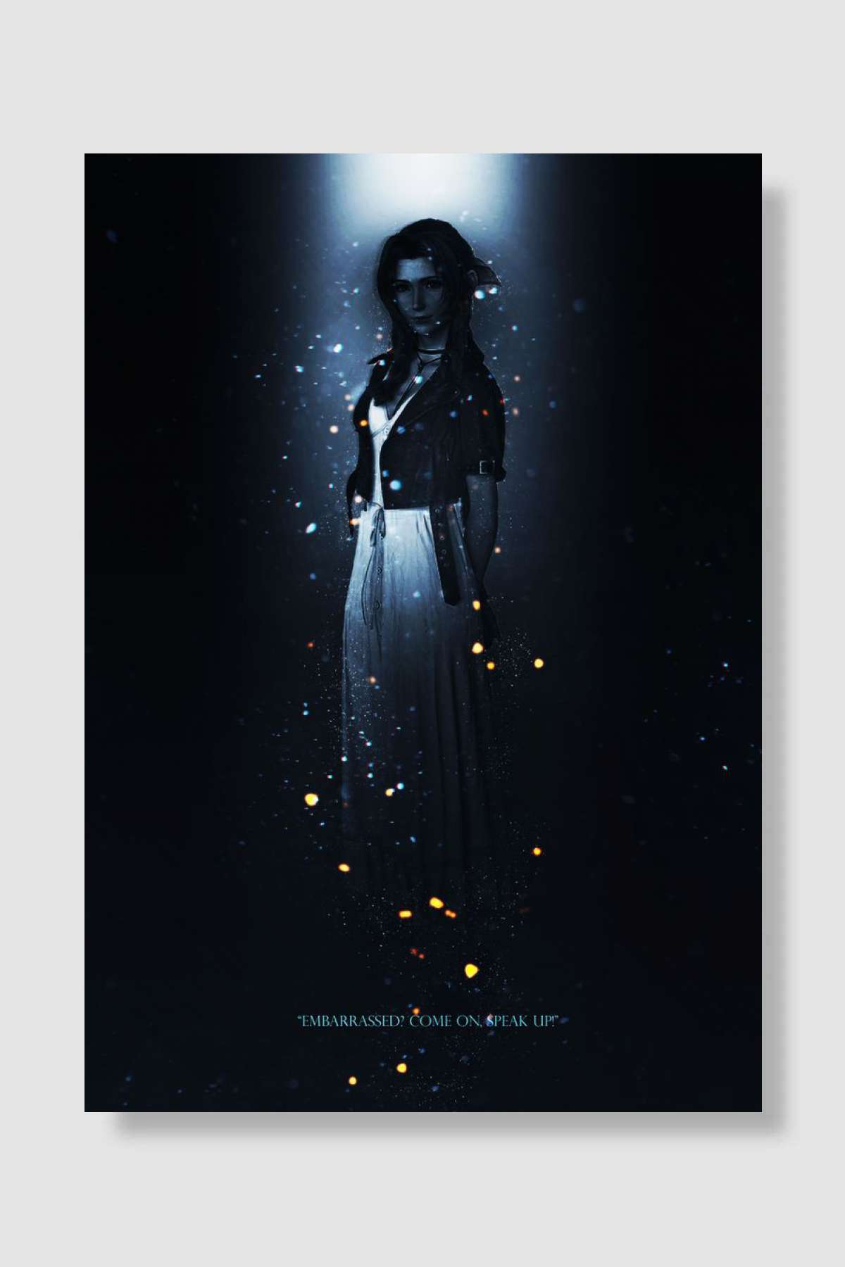 Final Fantasy Oyun Poster Çerçevesiz Yüksek Kalite Oyun Afiş Duvar Poster