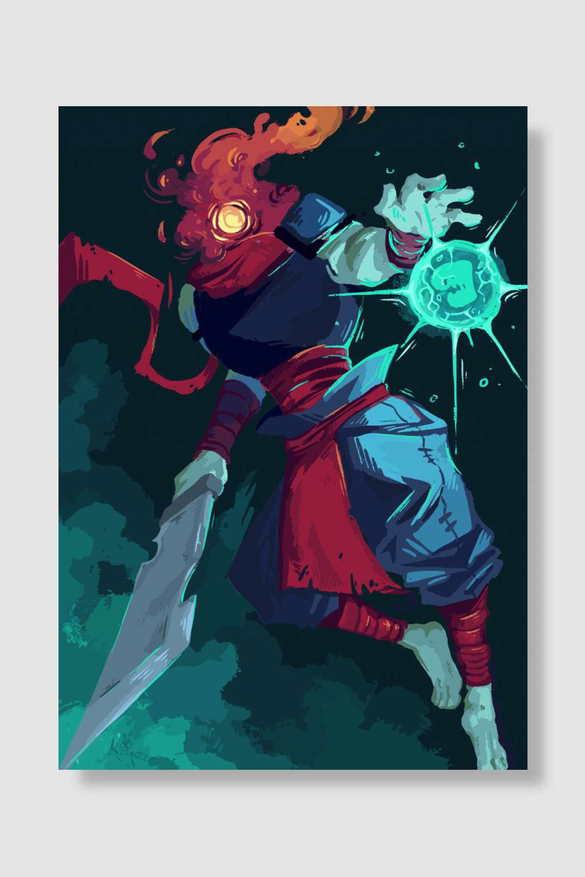 dEAD cELL Oyun Poster Çerçevesiz Yüksek Kalite Oyun Afiş Duvar Poster - En İyi Fiyatlarla