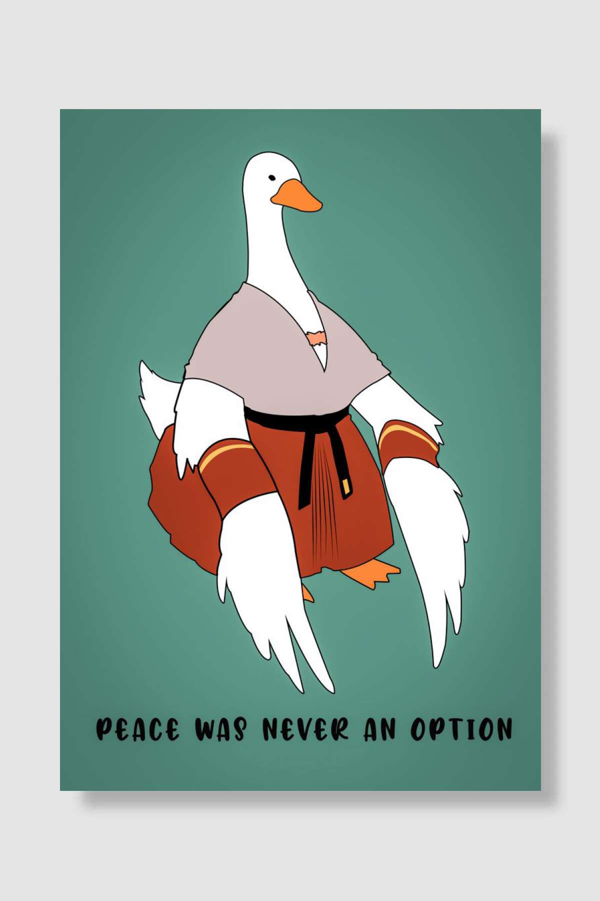 untitled goose game Oyun Poster Çerçevesiz Yüksek Kalite Oyun Afiş Duvar Poster