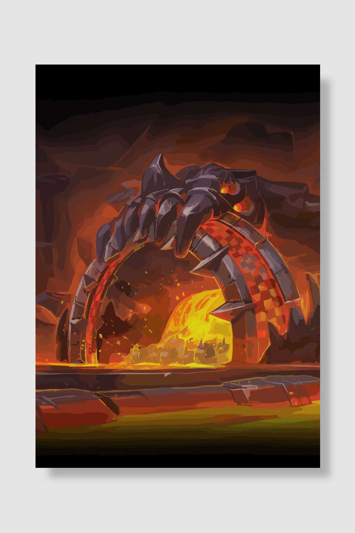 metal games Oyun Poster Çerçevesiz Yüksek Kalite Oyun Afiş Duvar Poster