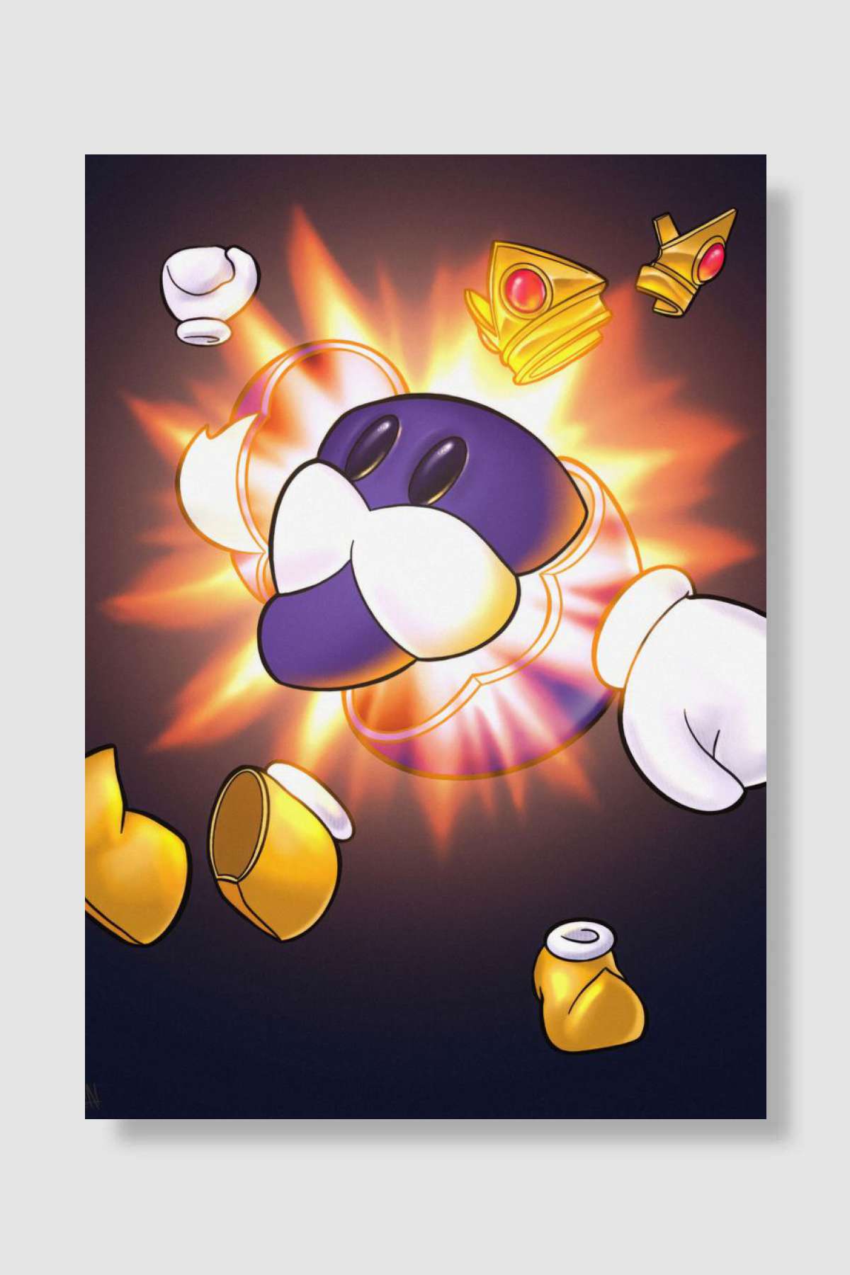 Bobomb Blast Oyun Poster Çerçevesiz Yüksek Kalite Oyun Afiş Duvar Poster