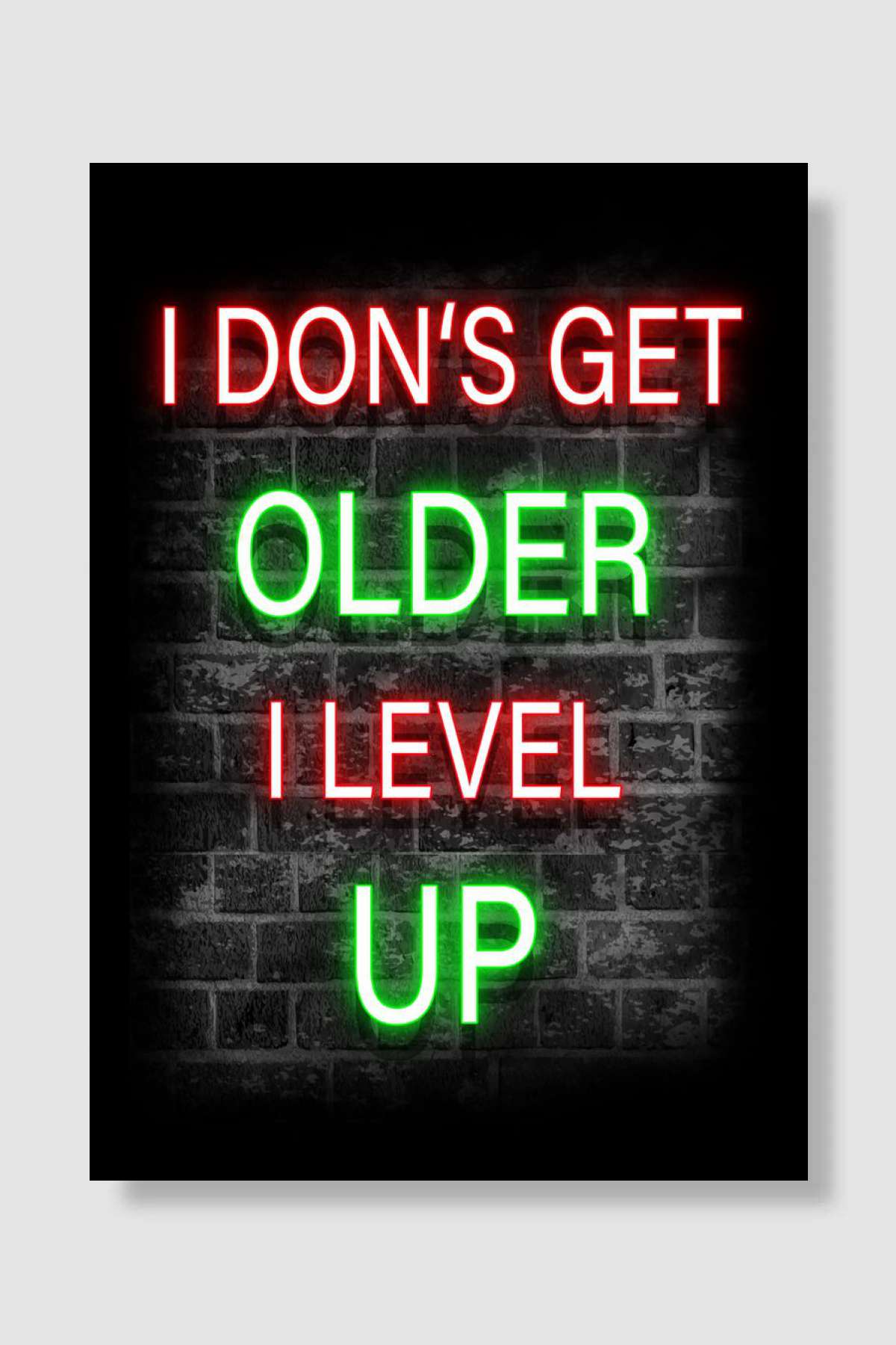 Gaming Gamer Quotes Oyun Poster Çerçevesiz Yüksek Kalite Oyun Afiş Duvar Poster