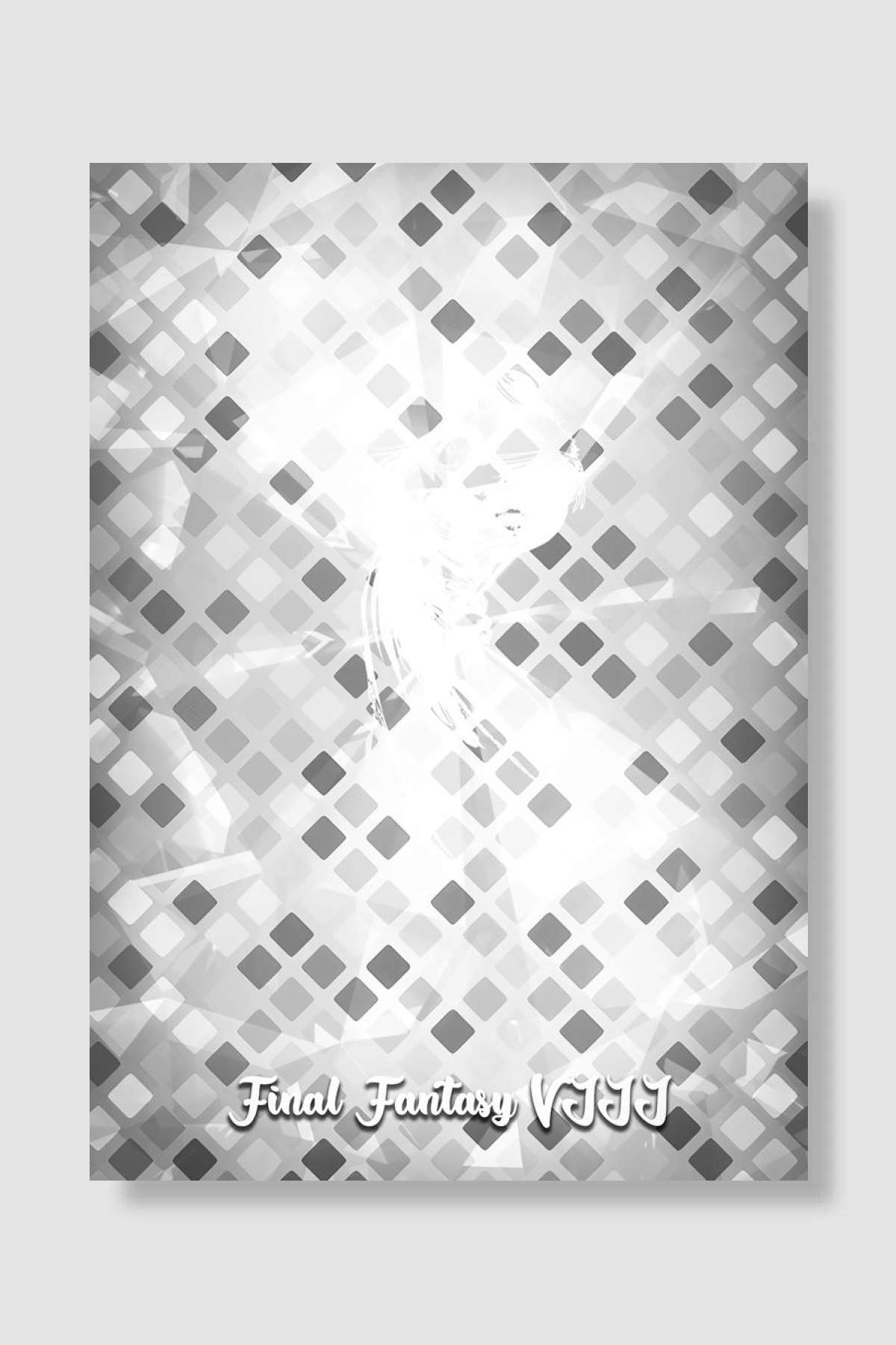 Final Fantasy VIII Oyun Poster Çerçevesiz Yüksek Kalite Oyun Afiş Duvar Poster