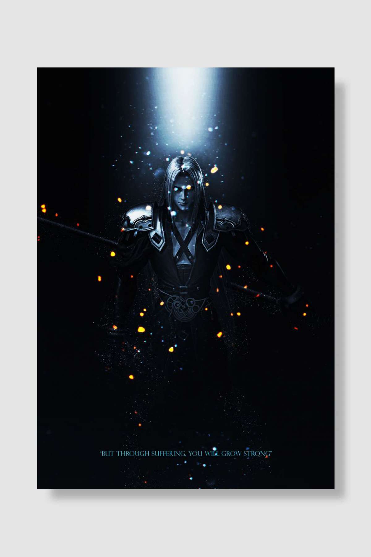 FINAL FANTASY Oyun Poster Çerçevesiz Yüksek Kalite Oyun Afiş Duvar Poster