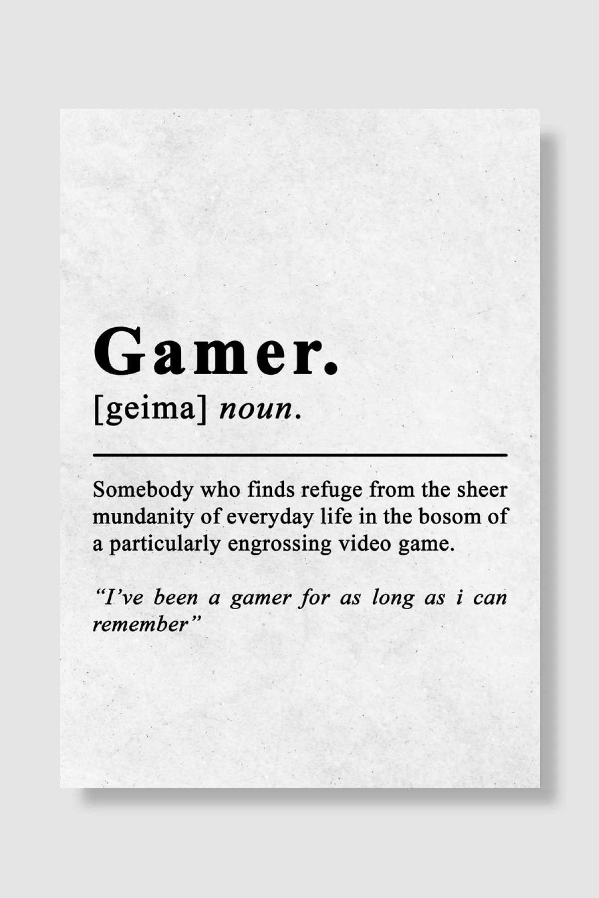 Gamer Boys Game Room Oyun Poster Çerçevesiz Yüksek Kalite Oyun Afiş Duvar Poster