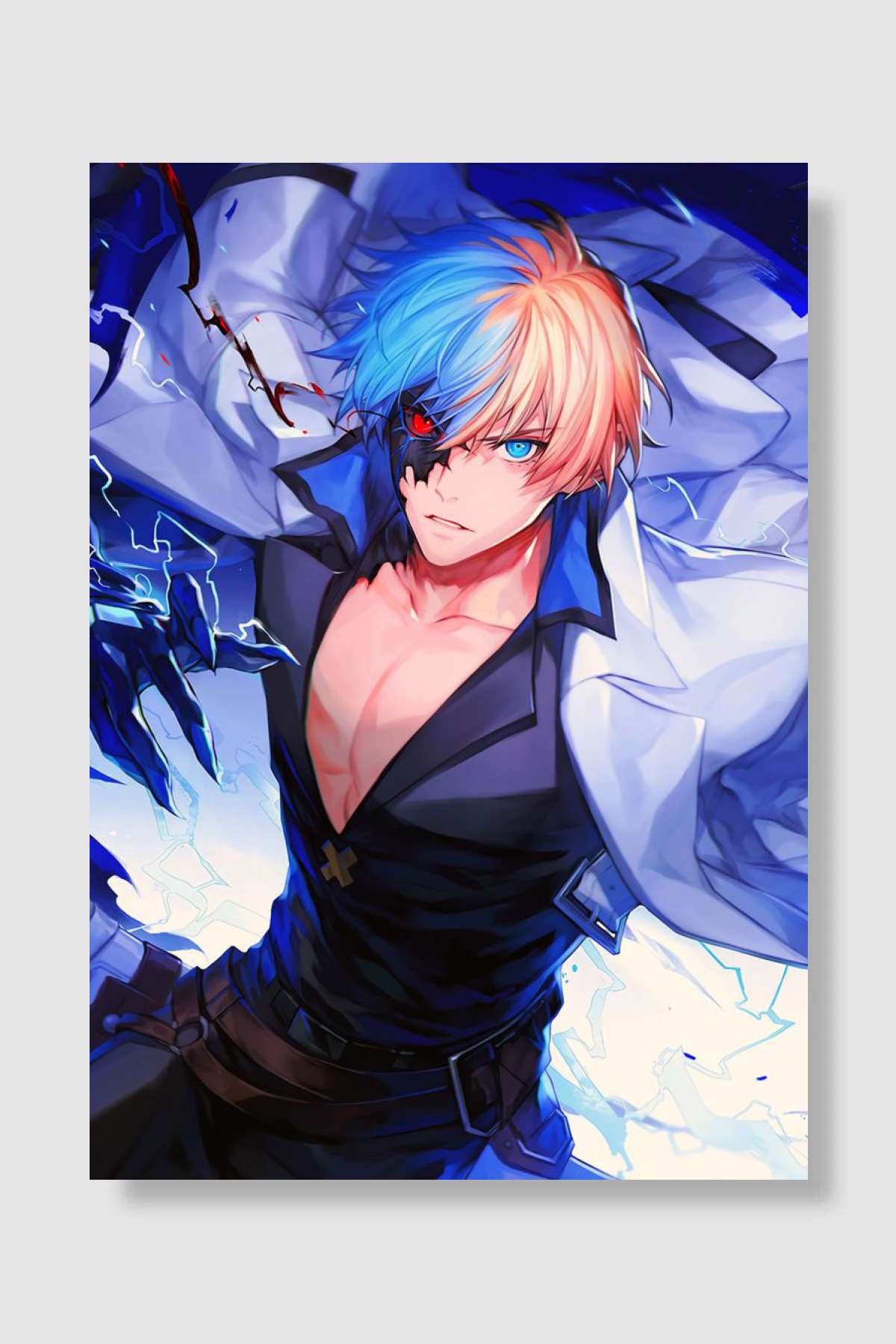 guilty gear strive Oyun Poster Çerçevesiz Yüksek Kalite Oyun Afiş Duvar Poster