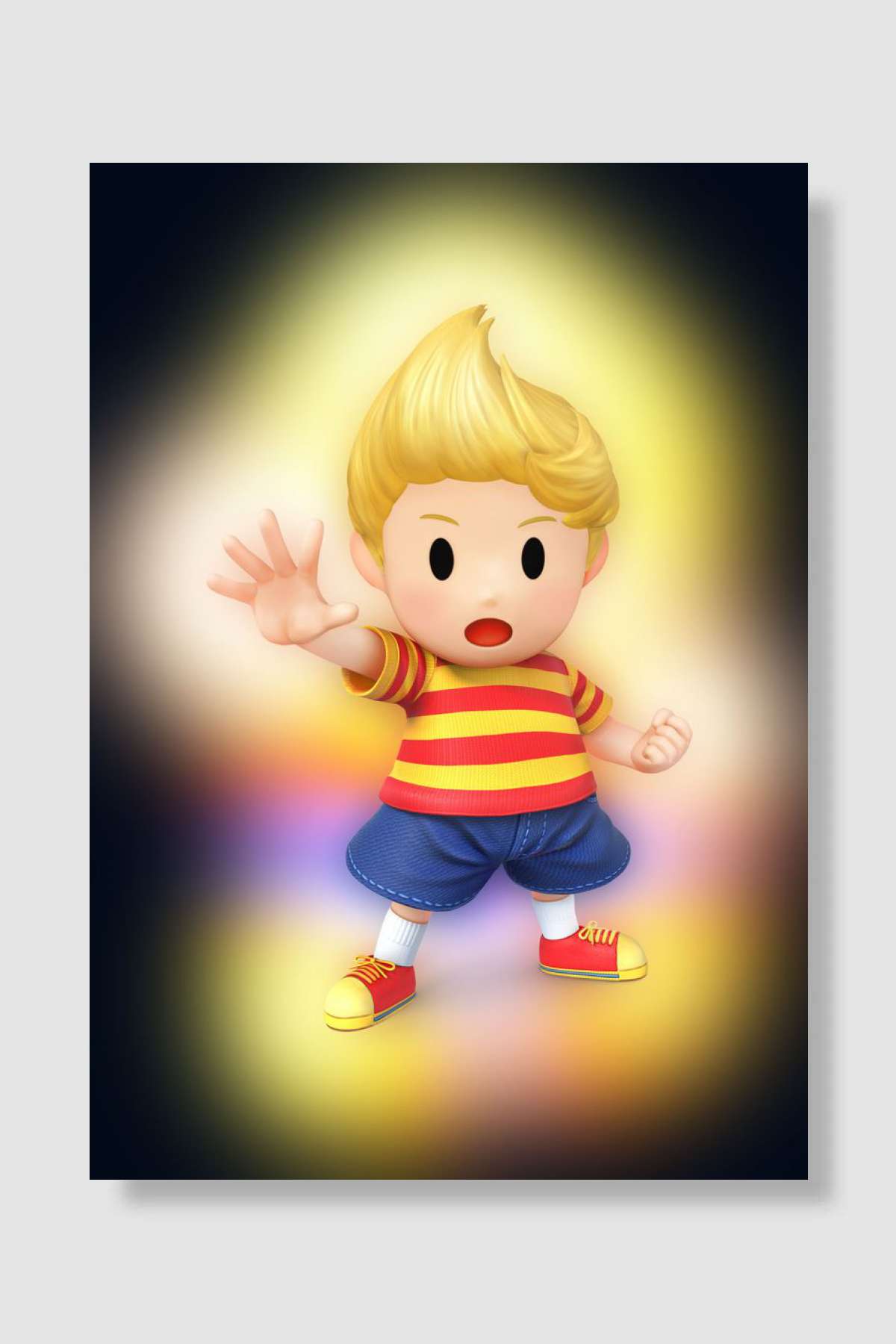 lucas Oyun Poster Çerçevesiz Yüksek Kalite Oyun Afiş Duvar Poster