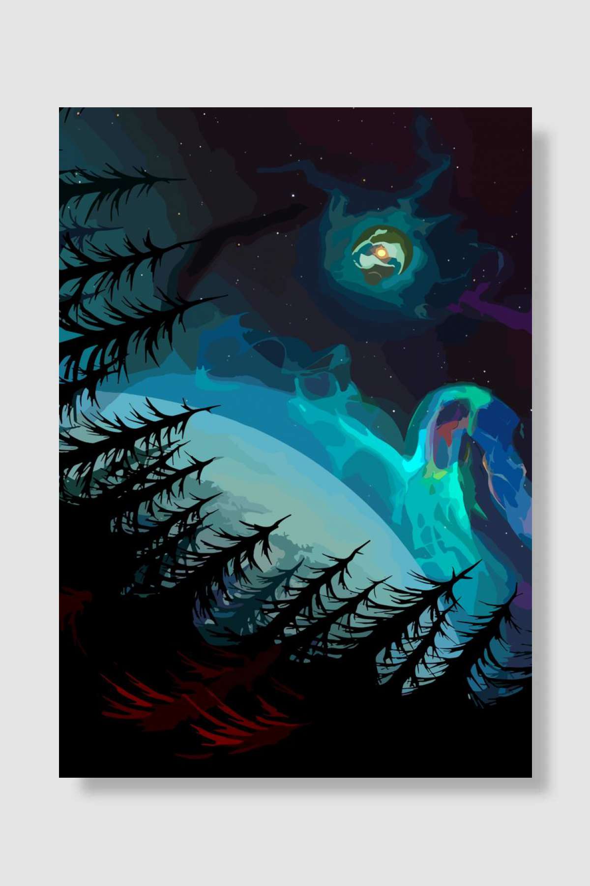 Outer Wilds Oyun Poster Çerçevesiz Yüksek Kalite Oyun Afiş Duvar Poster