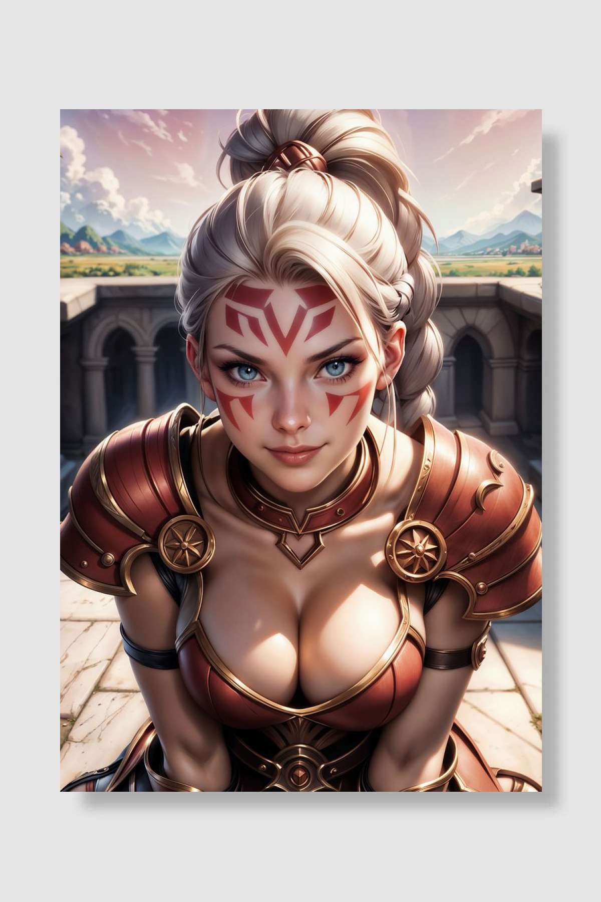 Amazon (Diablo II) - HOTS Oyun Poster Çerçevesiz Yüksek Kalite Oyun Afiş Duvar Poster