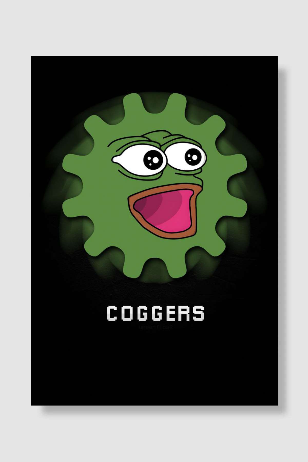 COGGERS Oyun Poster Çerçevesiz Yüksek Kalite Oyun Afiş Duvar Poster