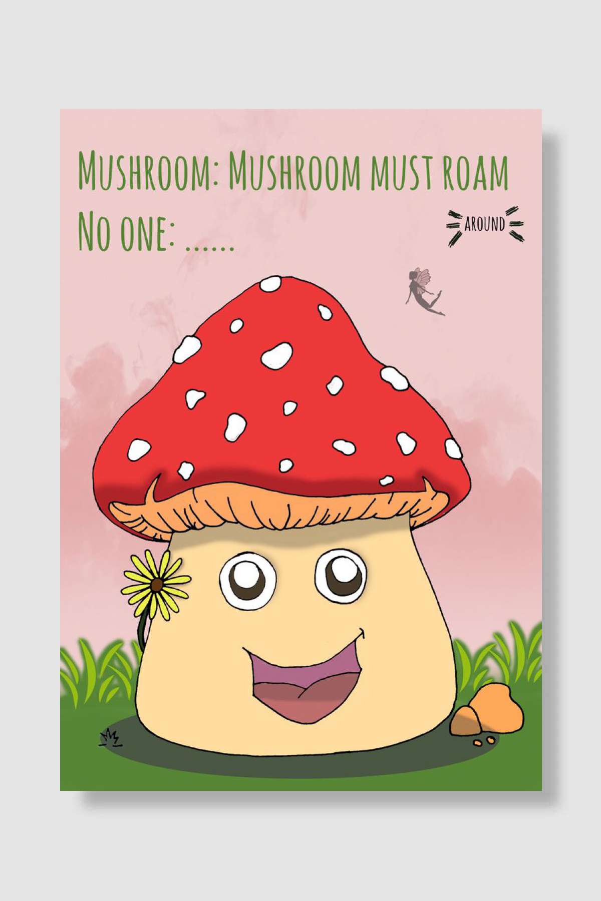 Gotta roam around Oyun Poster Çerçevesiz Yüksek Kalite Oyun Afiş Duvar Poster