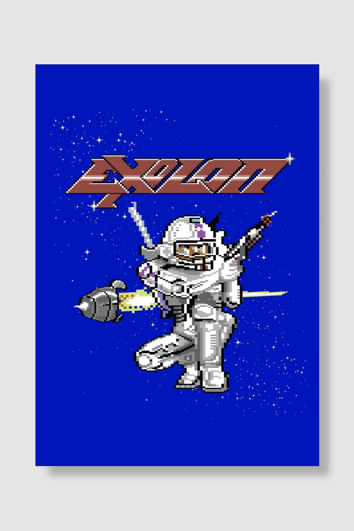 Exolon Oyun Poster Çerçevesiz Yüksek Kalite Oyun Afiş Duvar Poster