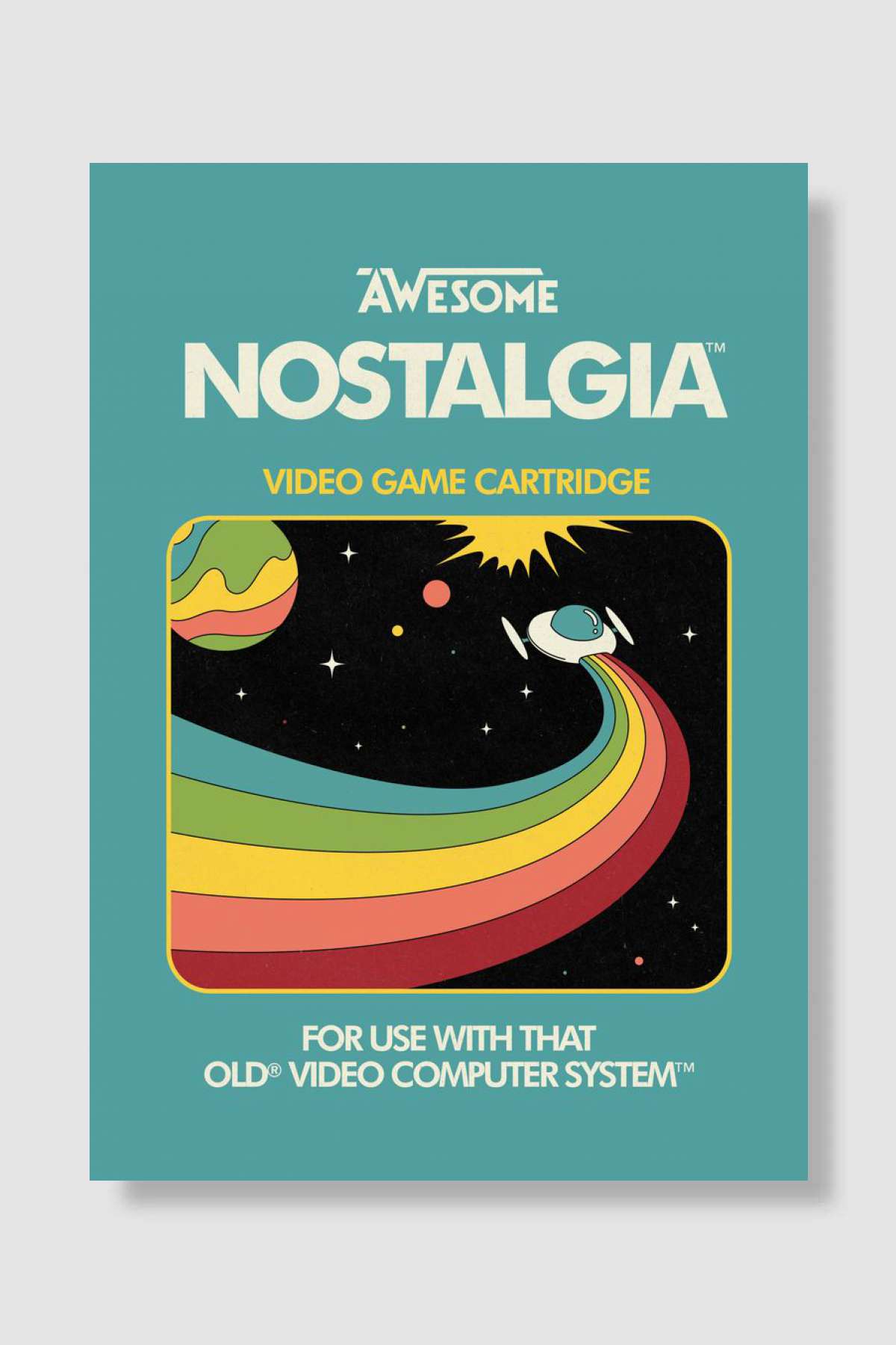 Nostalgia Oyun Poster Çerçevesiz Yüksek Kalite Oyun Afiş Duvar Poster - En İyi Fiyatlarla