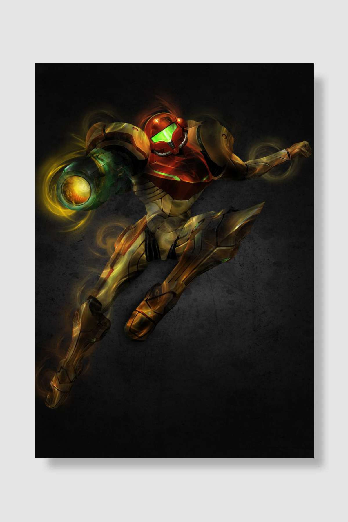 Interstellar warrior Oyun Poster Çerçevesiz Yüksek Kalite Oyun Afiş Duvar Poster