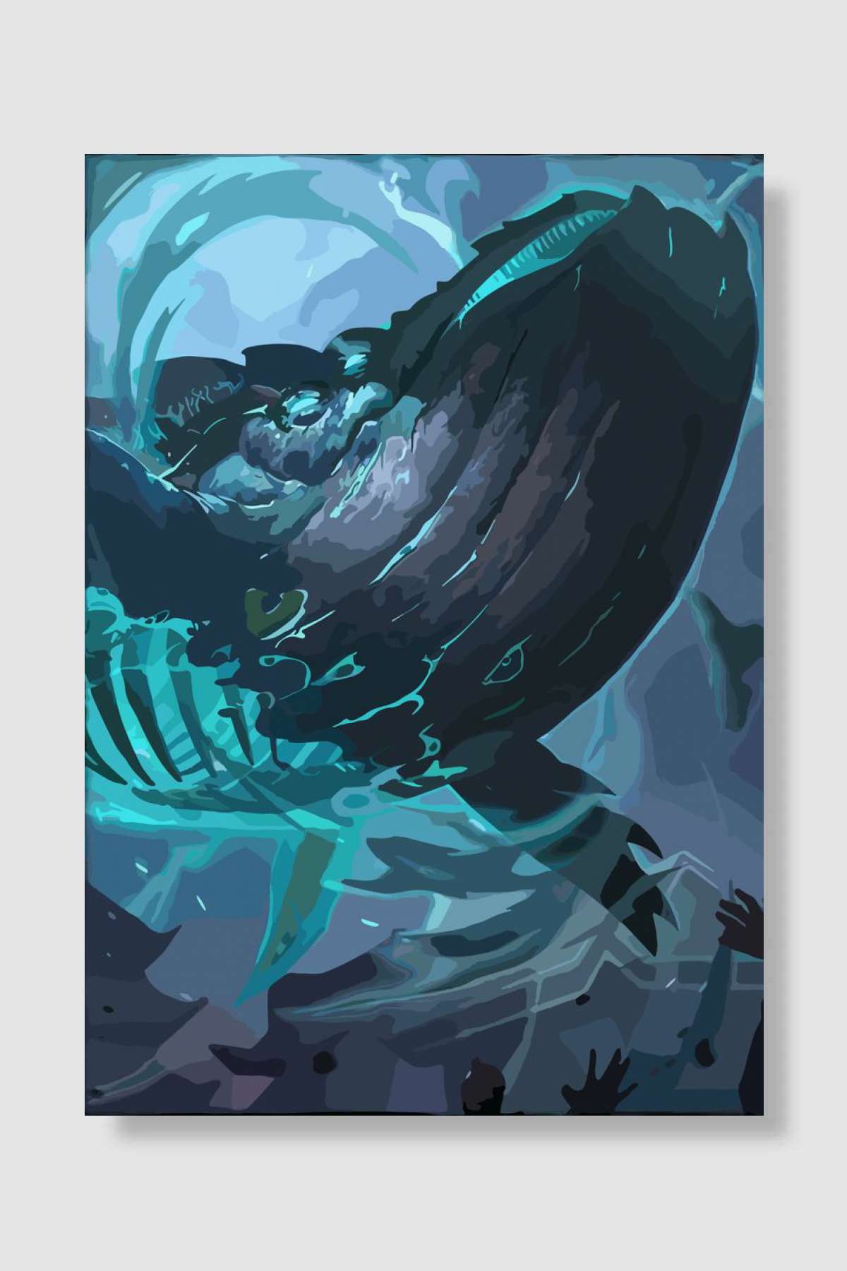 Smite Game Oyun Poster Çerçevesiz Yüksek Kalite Oyun Afiş Duvar Poster