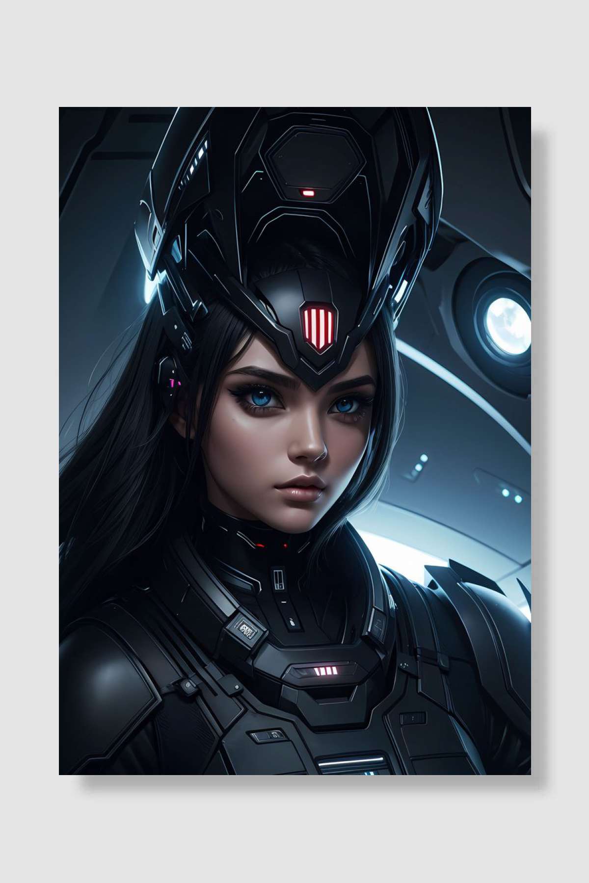 Future queen Oyun Poster Çerçevesiz Yüksek Kalite Oyun Afiş Duvar Poster