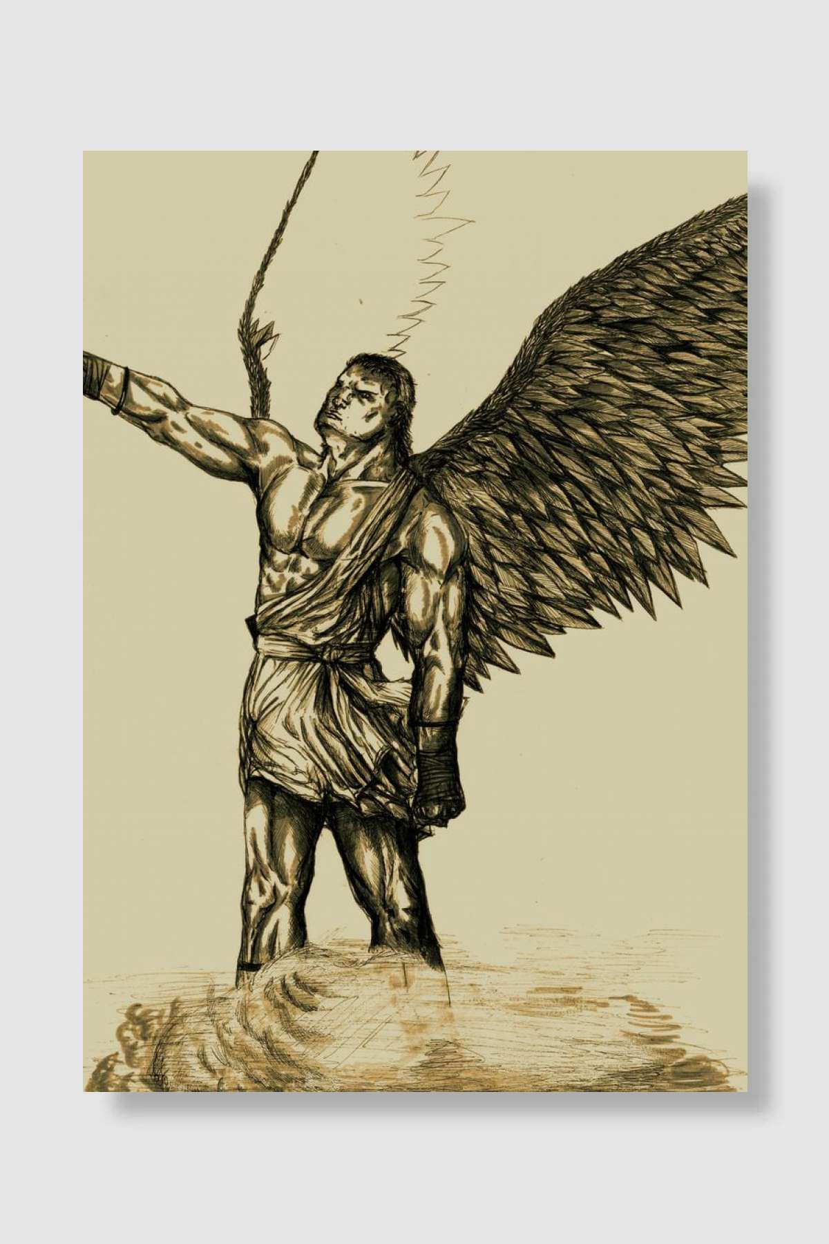 Dark Angel 1 Oyun Poster Çerçevesiz Yüksek Kalite Oyun Afiş Duvar Poster