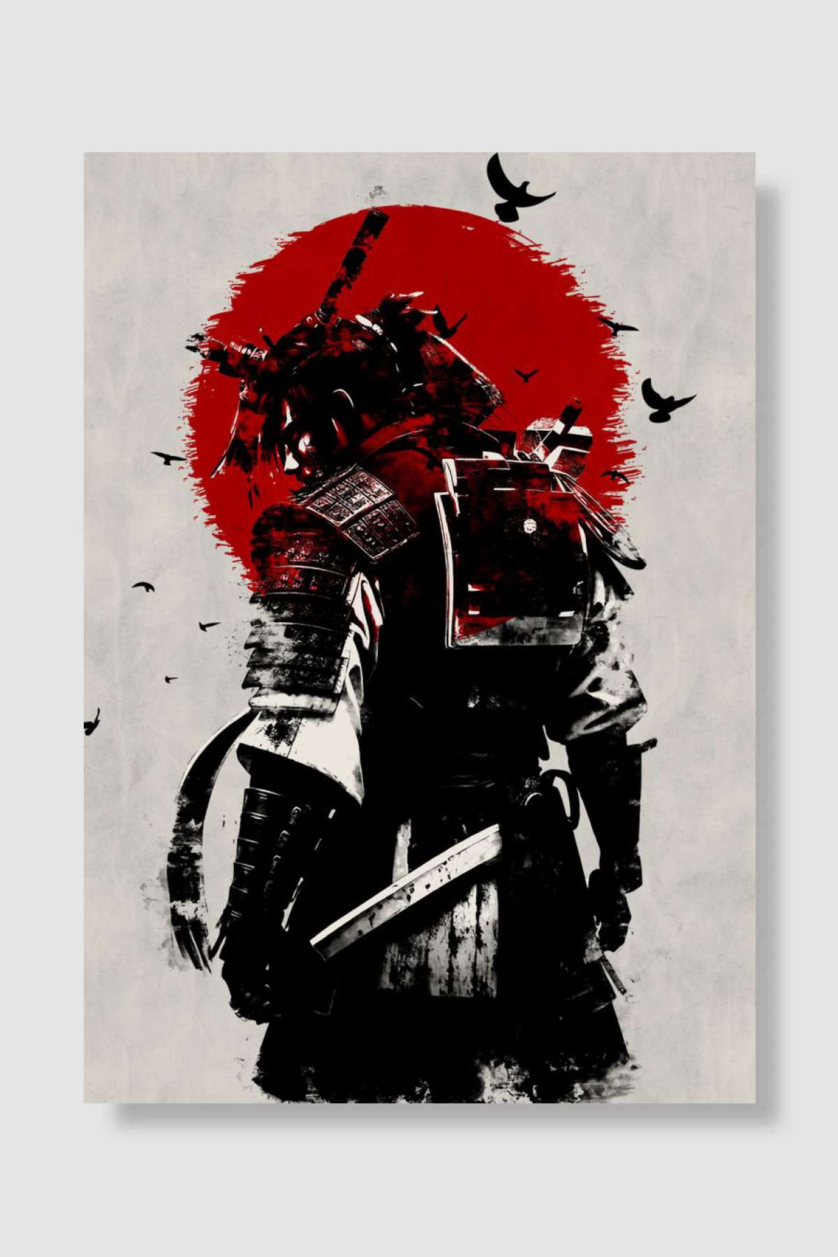 Ghost of sarai in japanese Oyun Poster Çerçevesiz Yüksek Kalite Oyun Afiş Duvar Poster