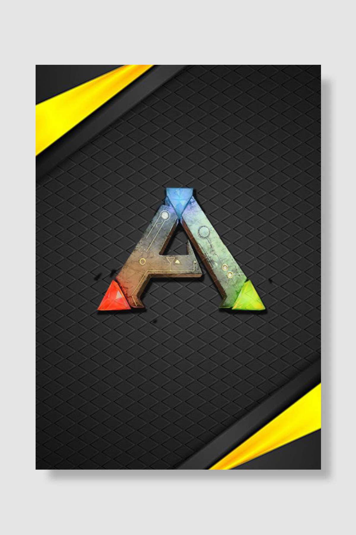 Ark Survival Oyun Poster Çerçevesiz Yüksek Kalite Oyun Afiş Duvar Poster