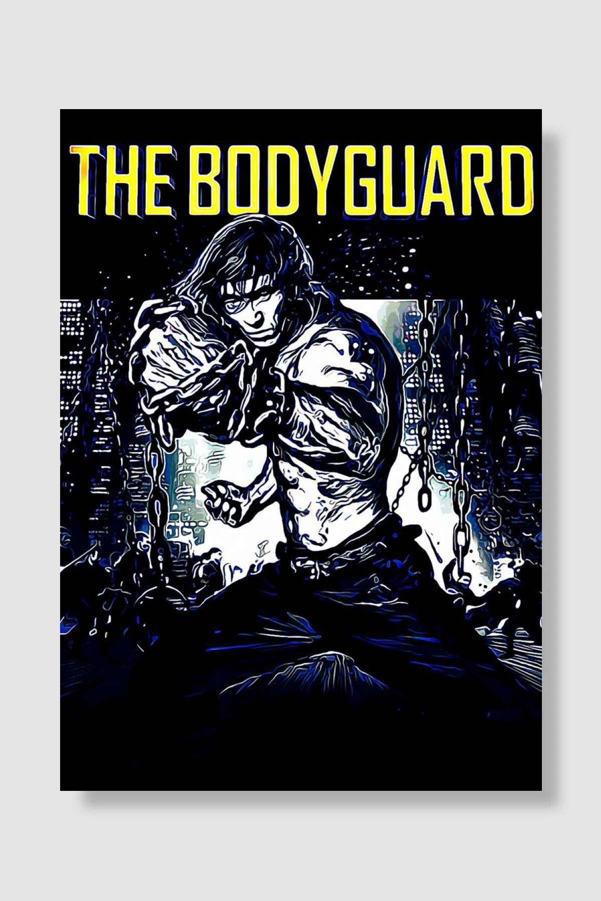 The Bodyguard Oyun Poster Çerçevesiz Yüksek Kalite Oyun Afiş Duvar Poster - En İyi Fiyatlarla